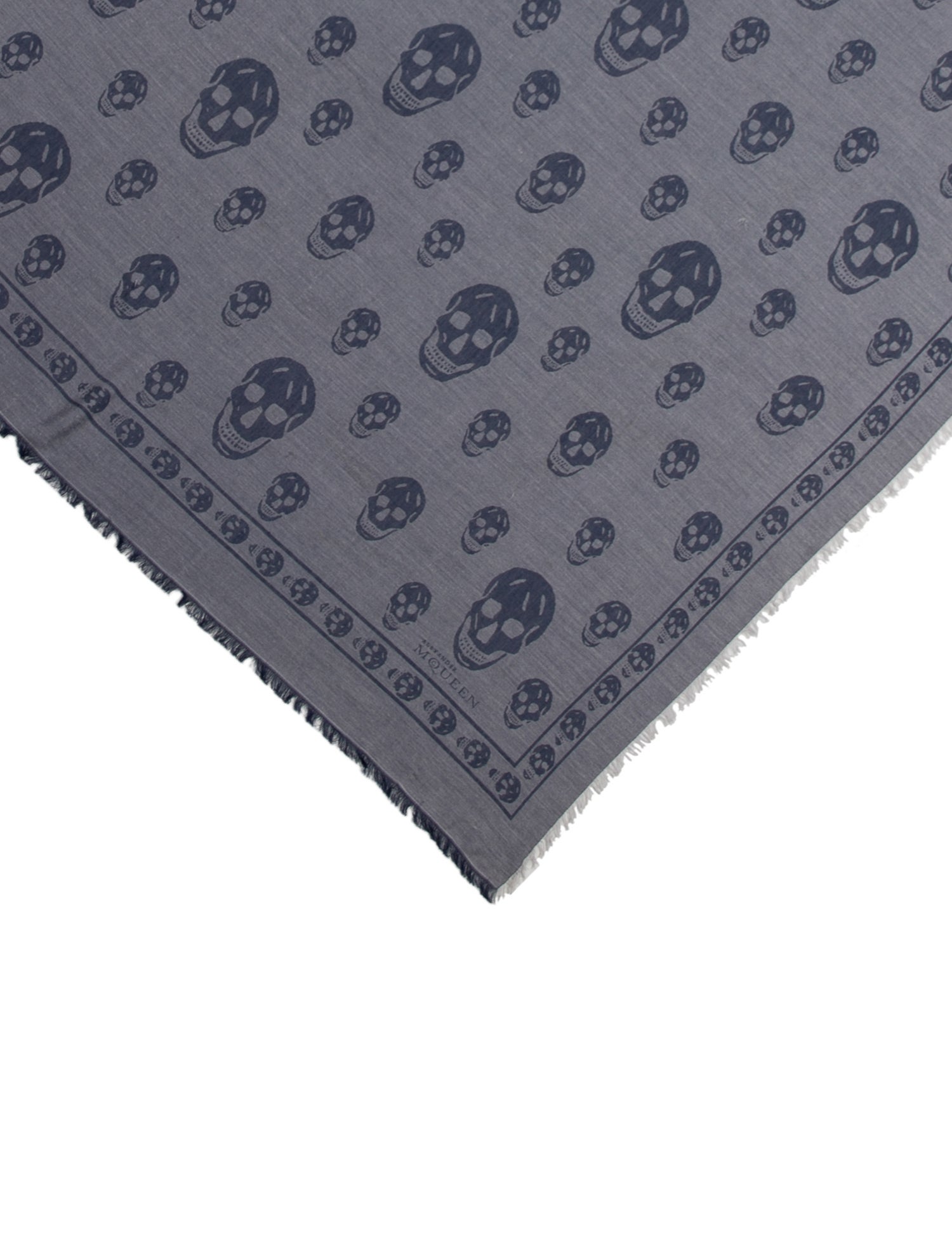 Alexander McQueen Skull Printed Scarf