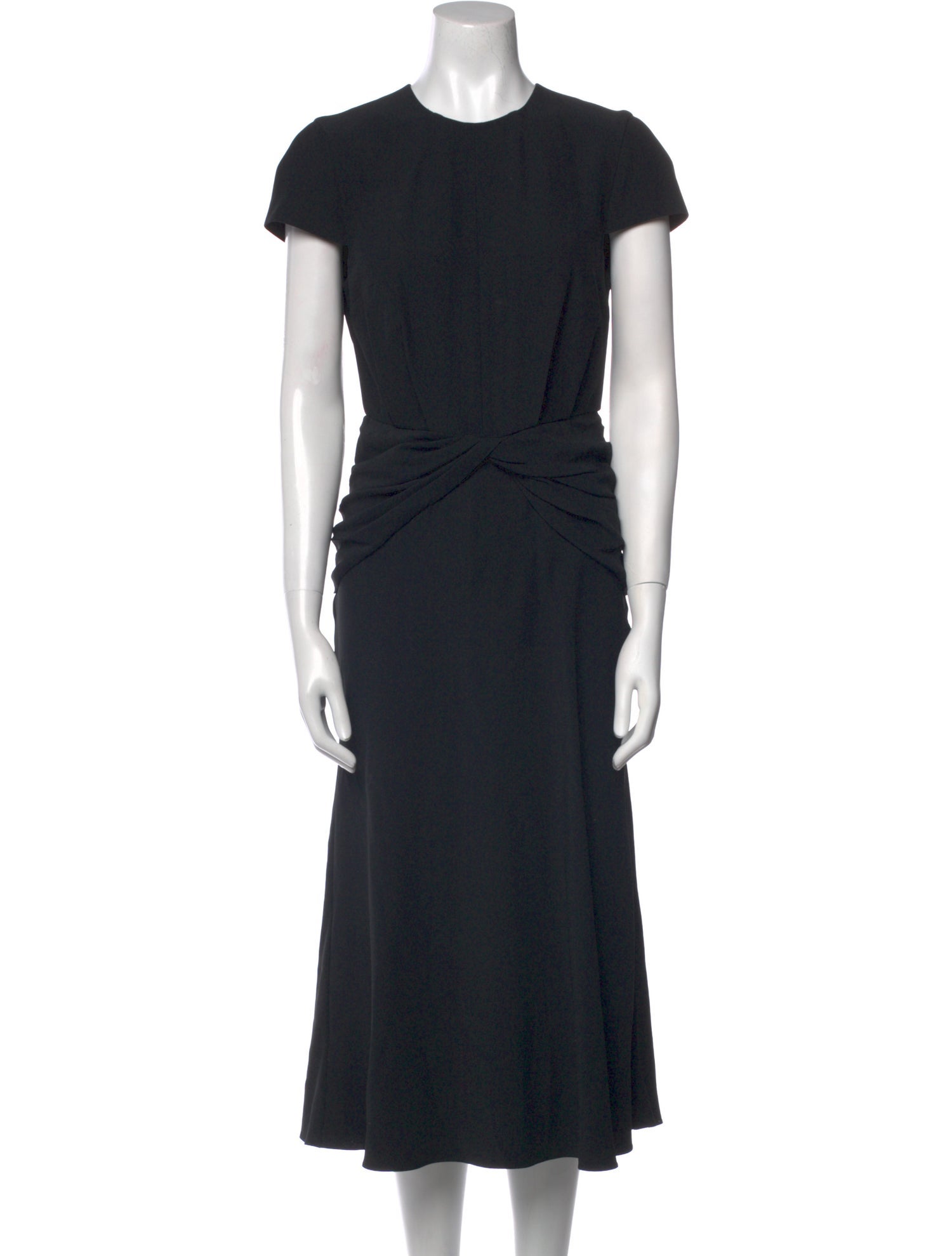 Alexander McQueen Crew Neck Midi Length Dress w/ Tags