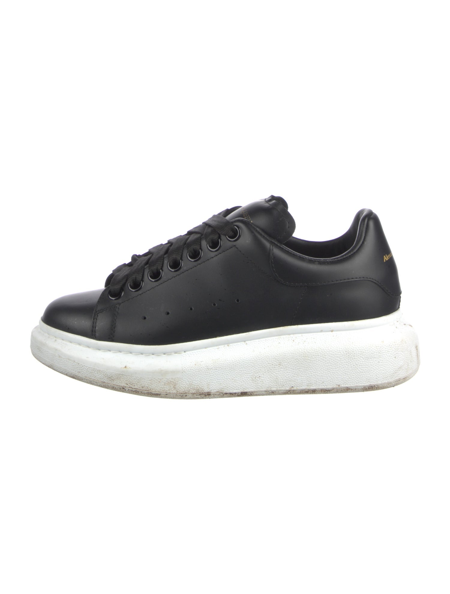 Alexander McQueen Leather Chunky Sneakers