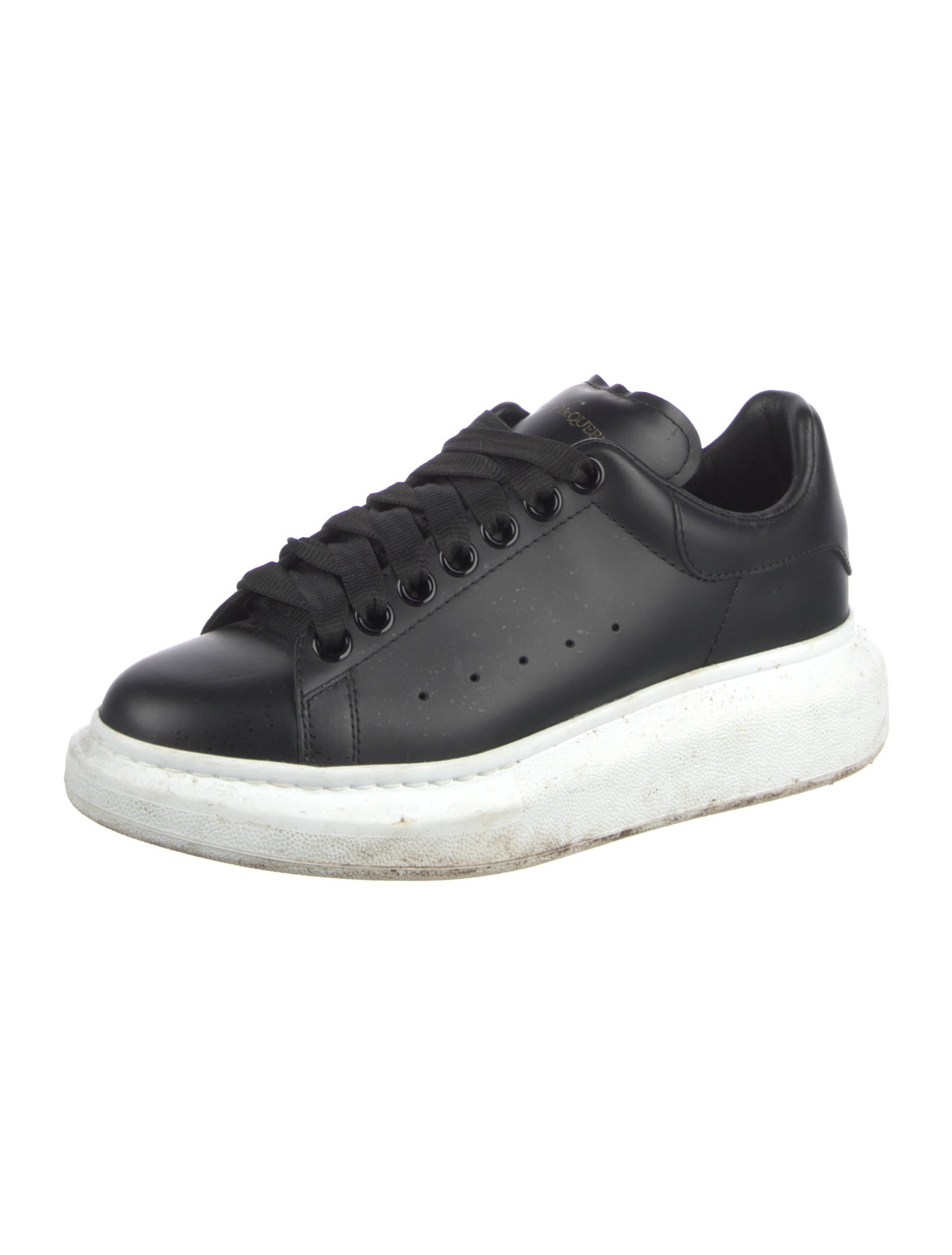 Alexander McQueen Leather Chunky Sneakers