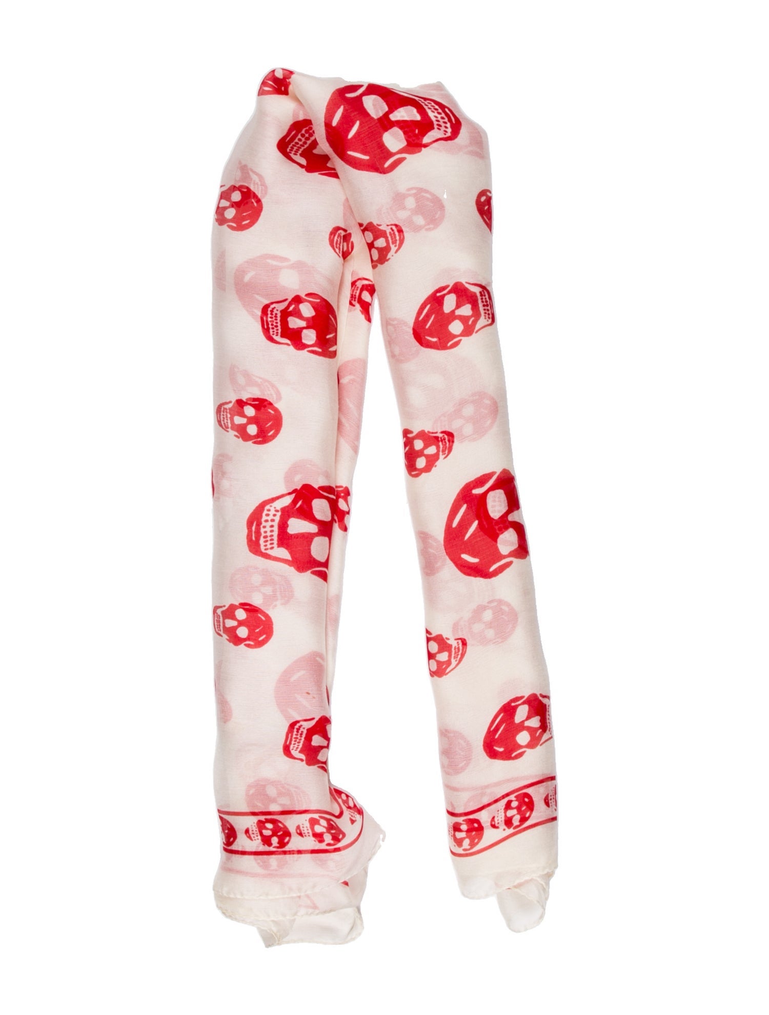 Alexander McQueen Silk Skull Scarf