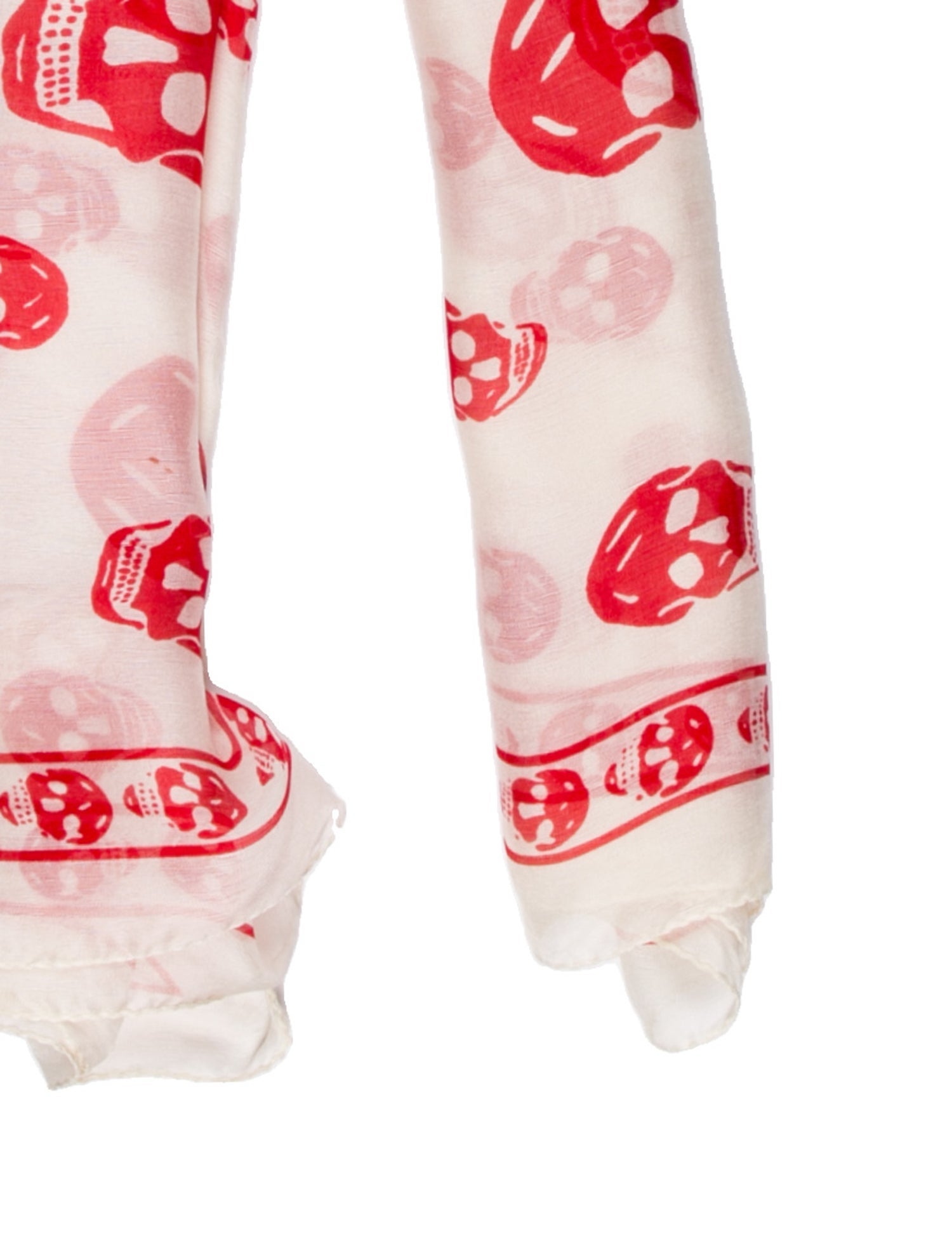 Alexander McQueen Silk Skull Scarf