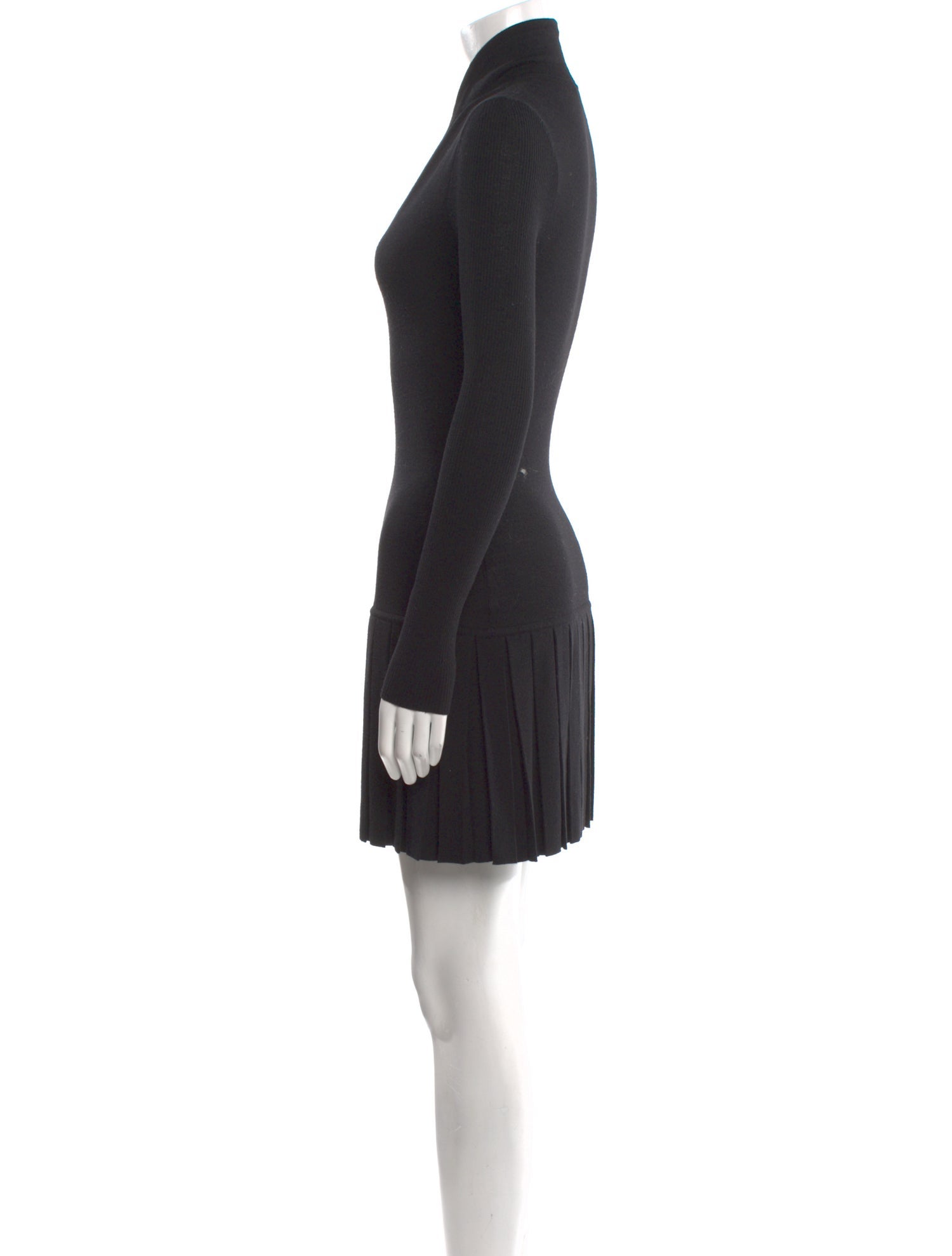 Alexander McQueen Wool Mini Dress