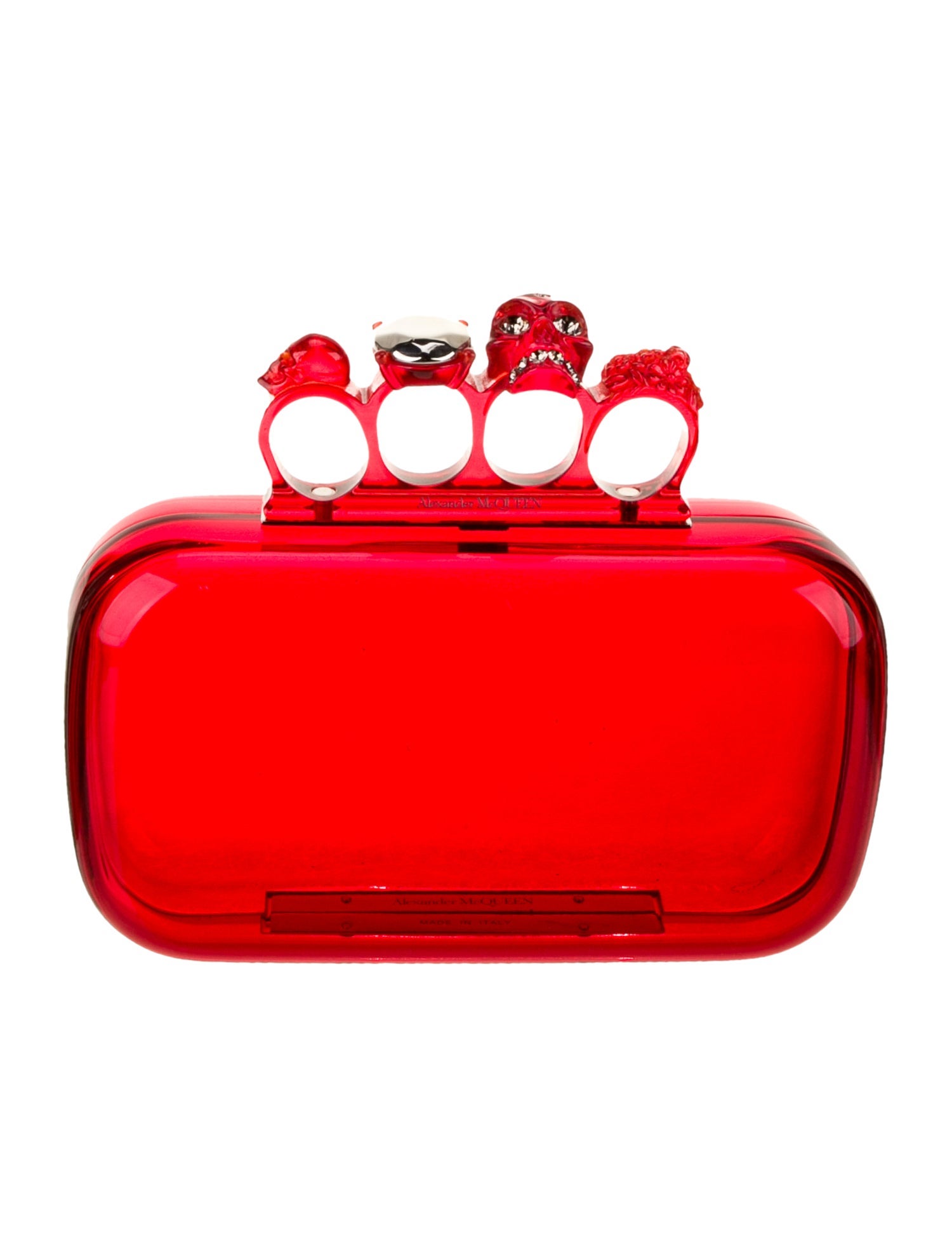 Alexander McQueen Acrylic Clutch