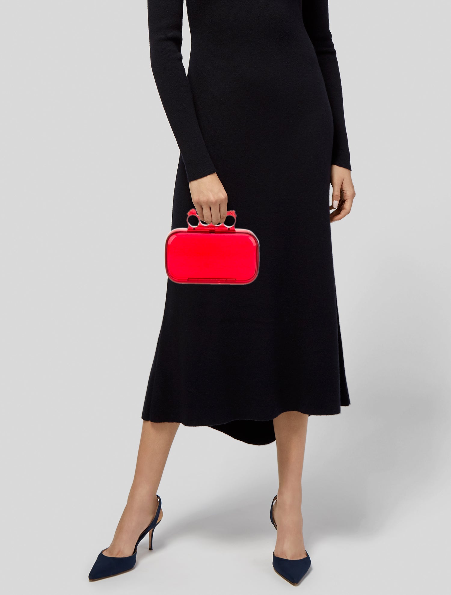 Alexander McQueen Acrylic Clutch