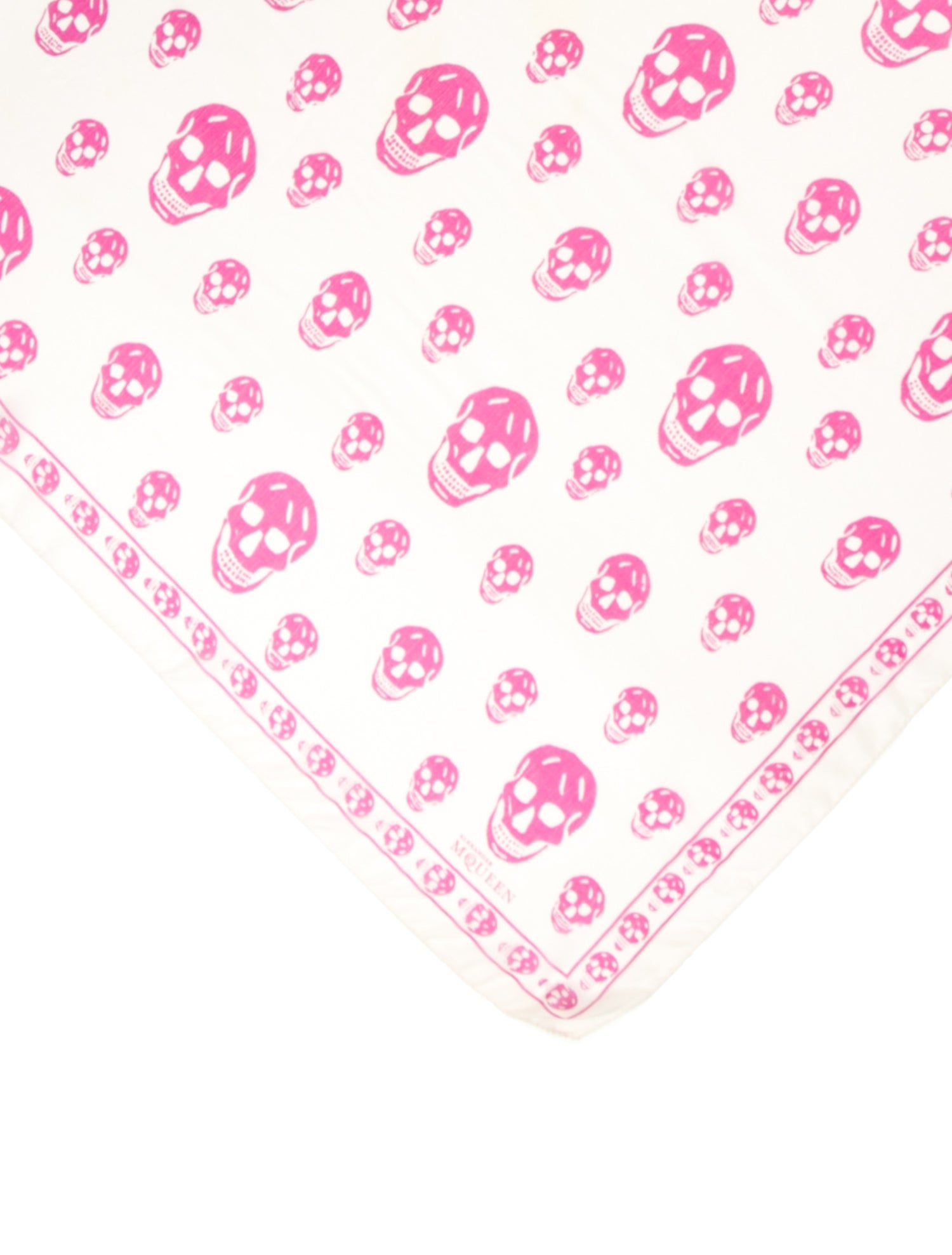 Alexander McQueen Silk Printed Scarf