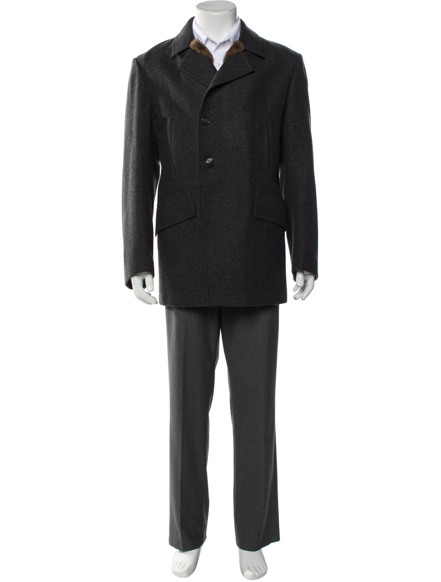 Alexander McQueen Wool Overcoat