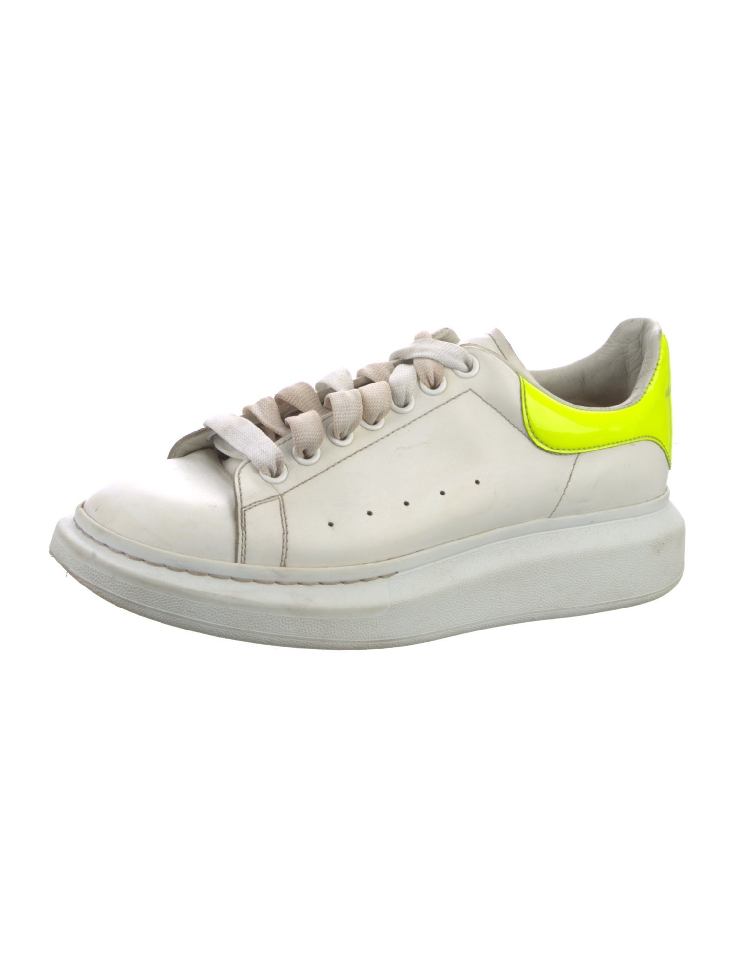Alexander McQueen Leather Chunky Sneakers