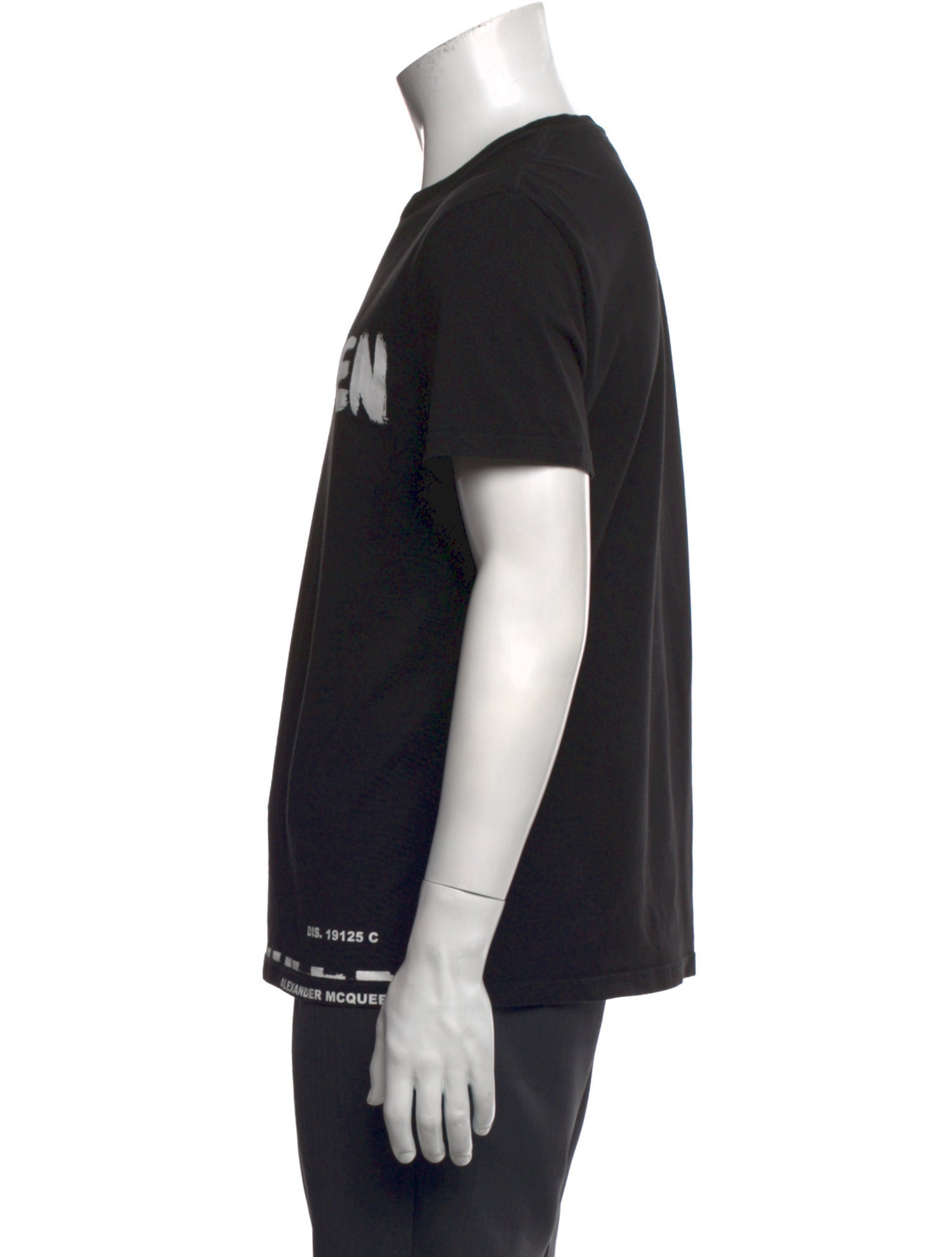 Alexander McQueen Graphic Print Crew Neck T-Shirt