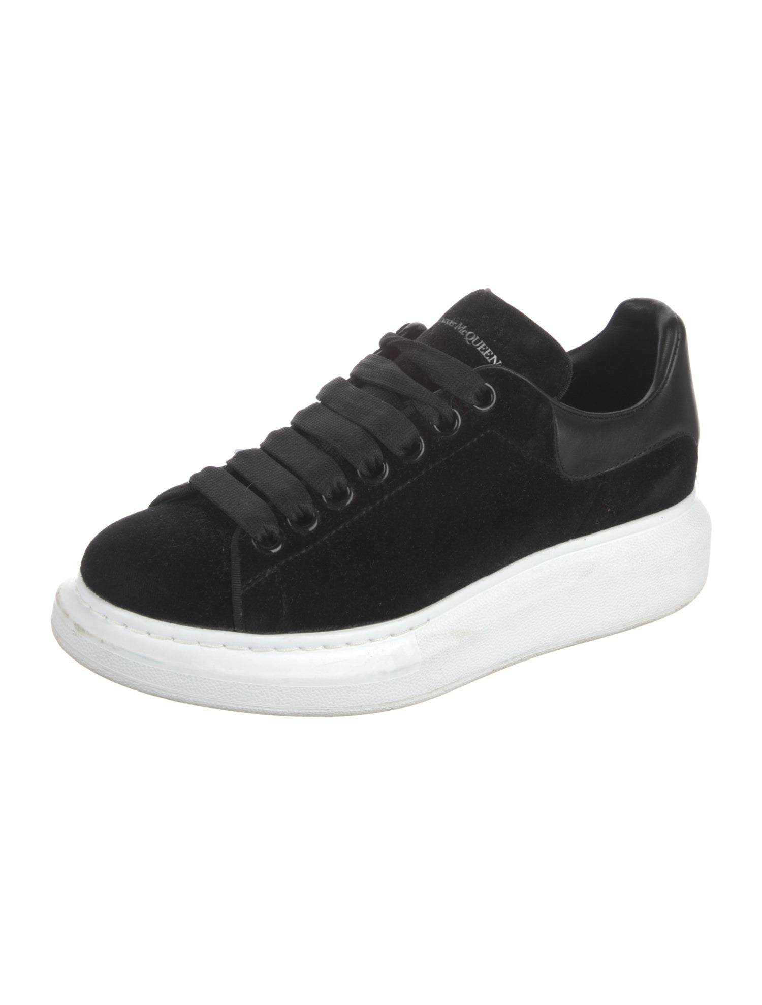 Alexander McQueen Velvet Sneakers