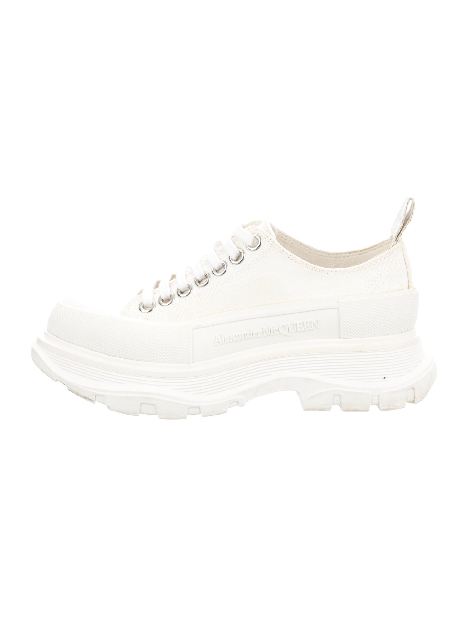 Alexander McQueen Canvas Chunky Sneakers