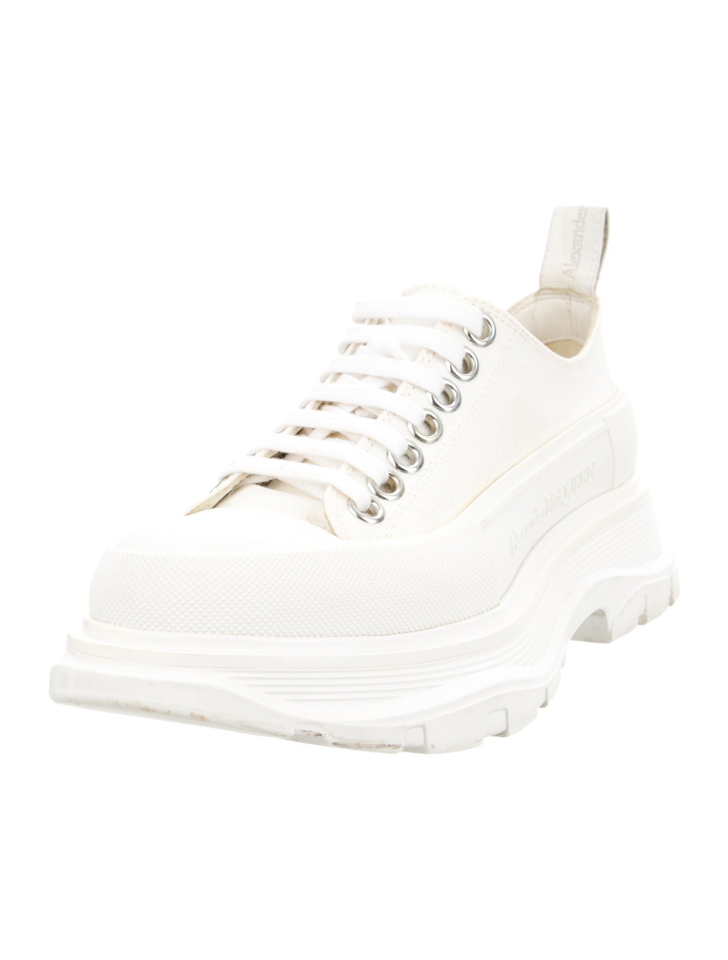 Alexander McQueen Canvas Chunky Sneakers