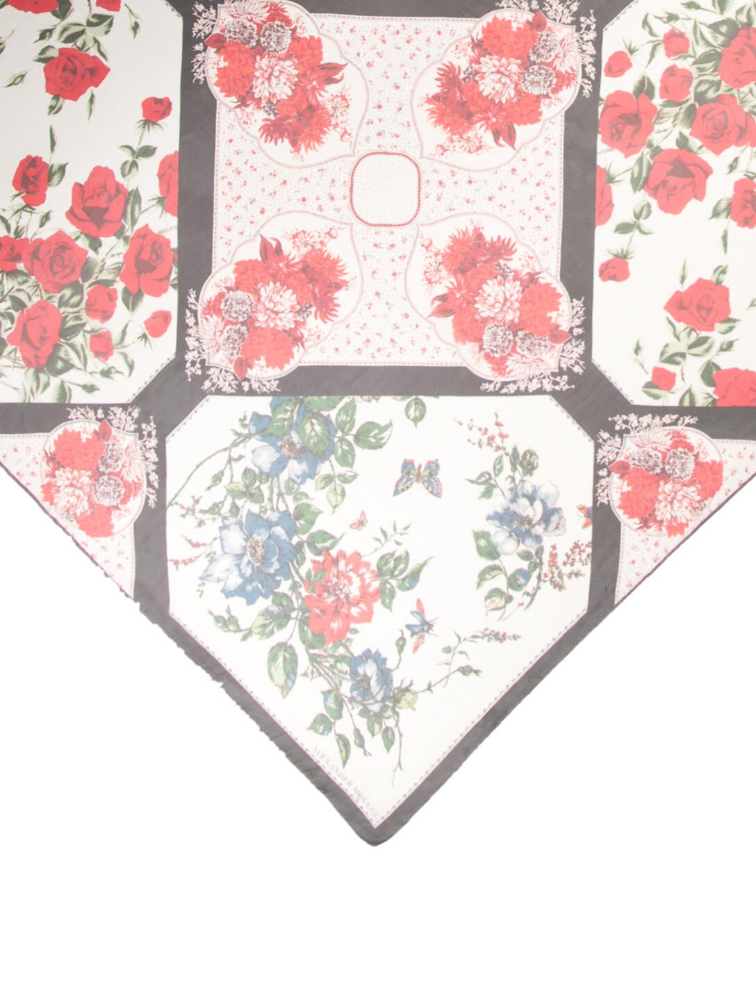 Alexander McQueen Silk Printed Scarf