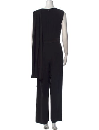 Alexander McQueen Crew Neck Jumpsuit