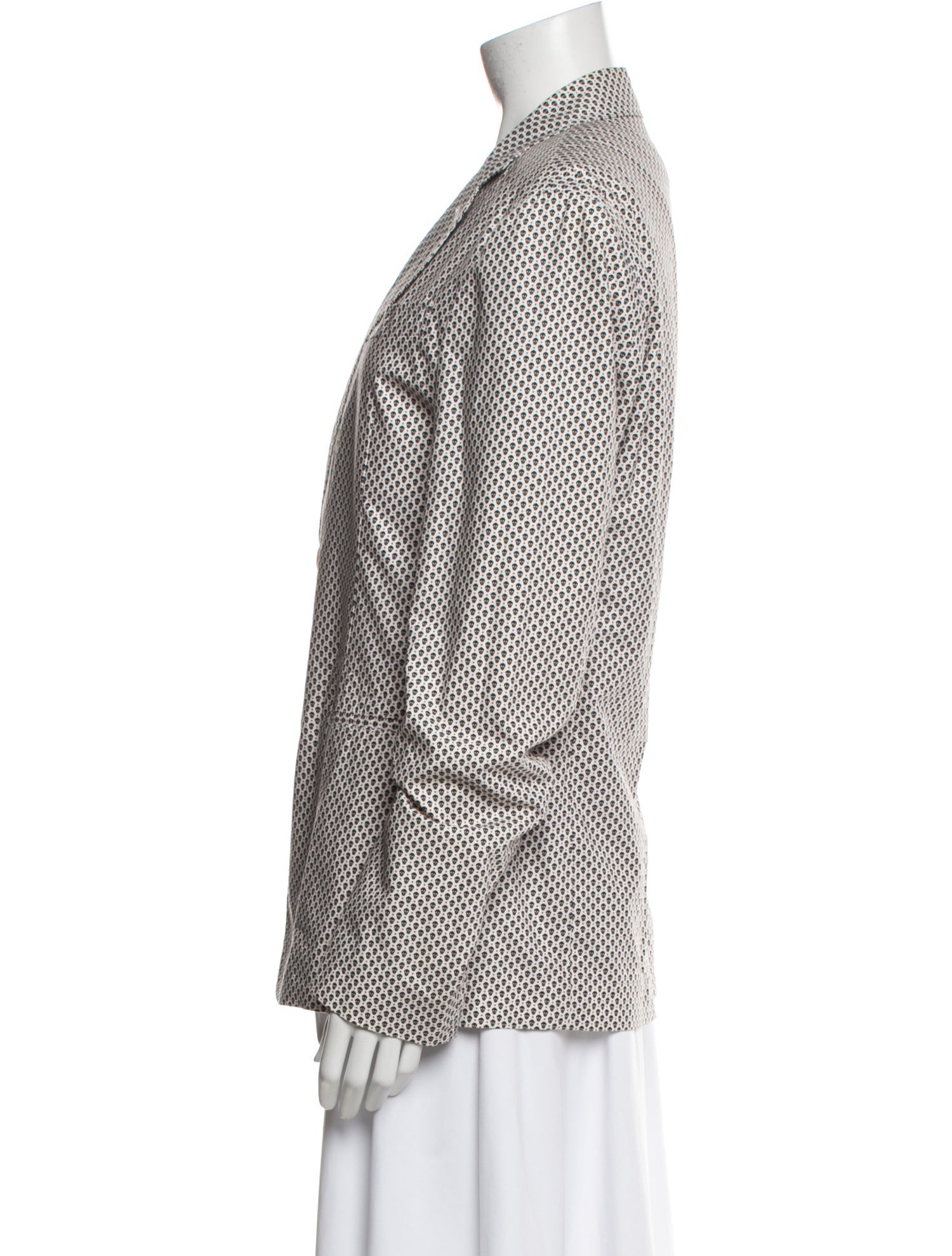 Alexander McQueen Printed Blazer