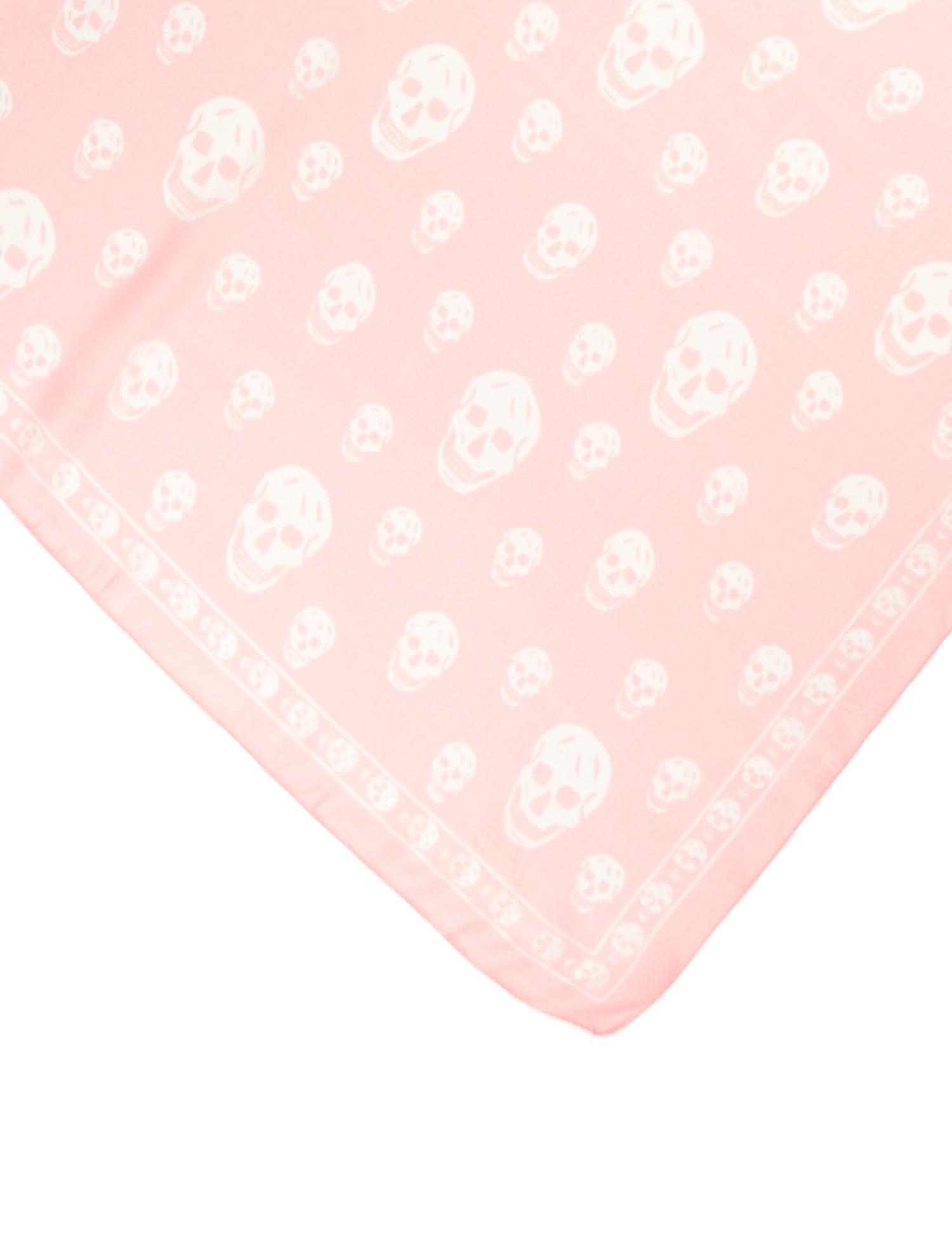 Alexander McQueen Silk Skull Scarf w/ Tags