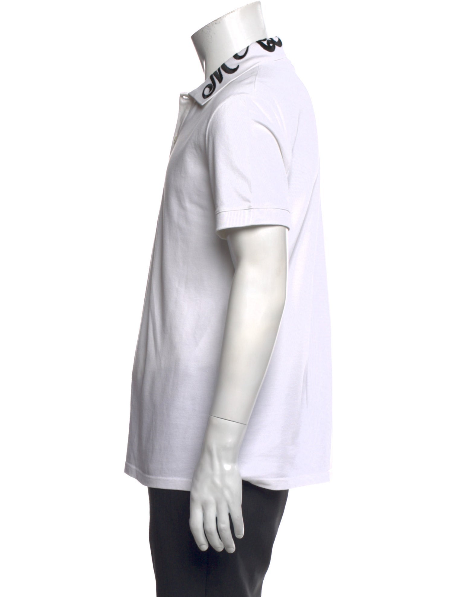 Alexander McQueen Skull Crew Neck Polo Shirt