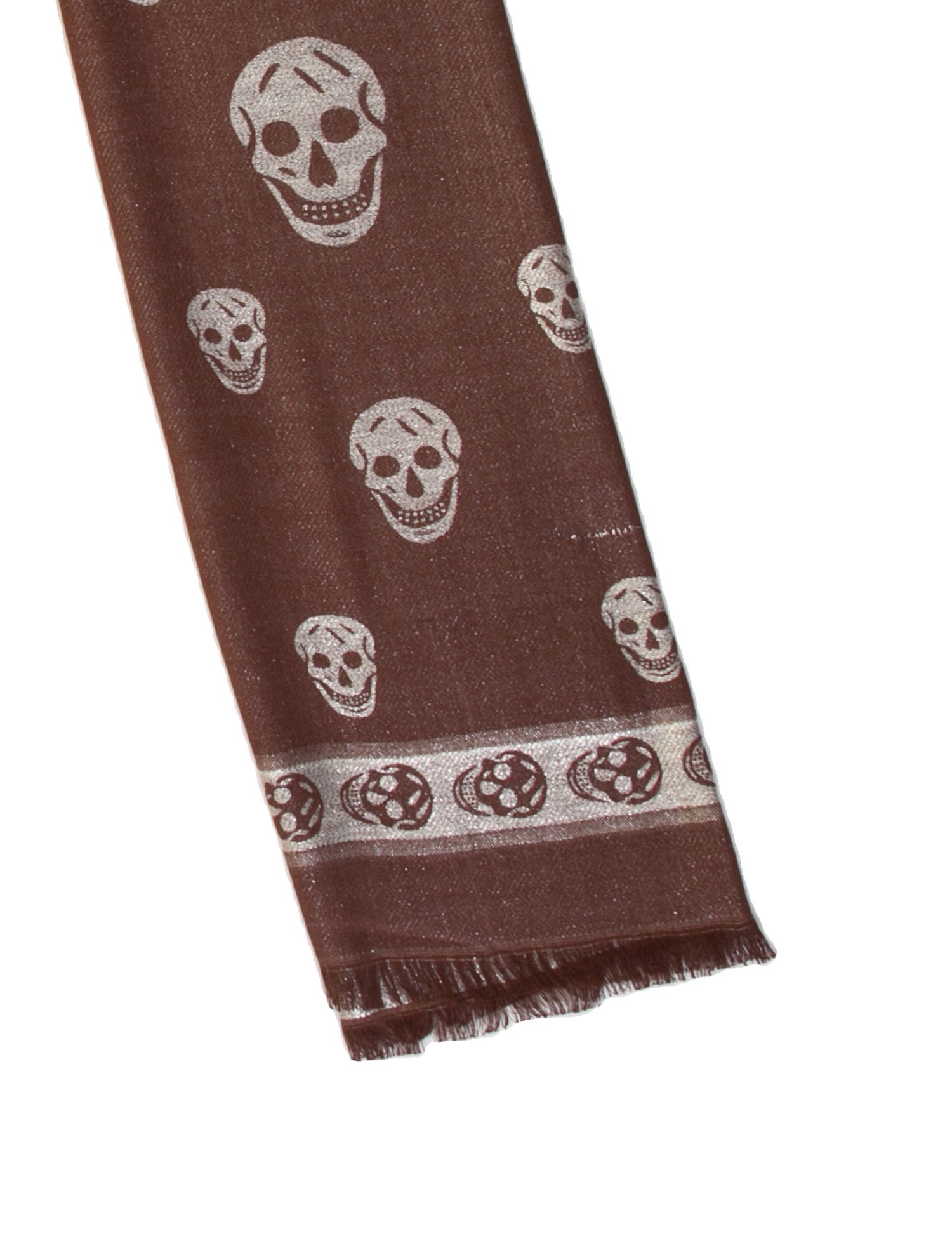 Alexander McQueen Silk Printed Scarf