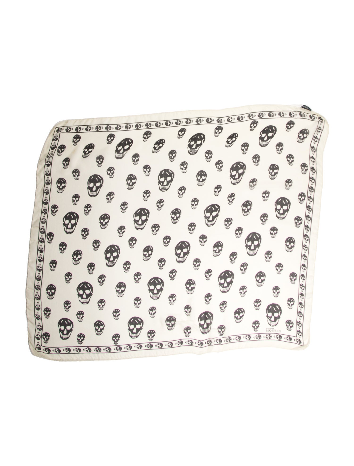 Alexander McQueen Silk Skull Scarf