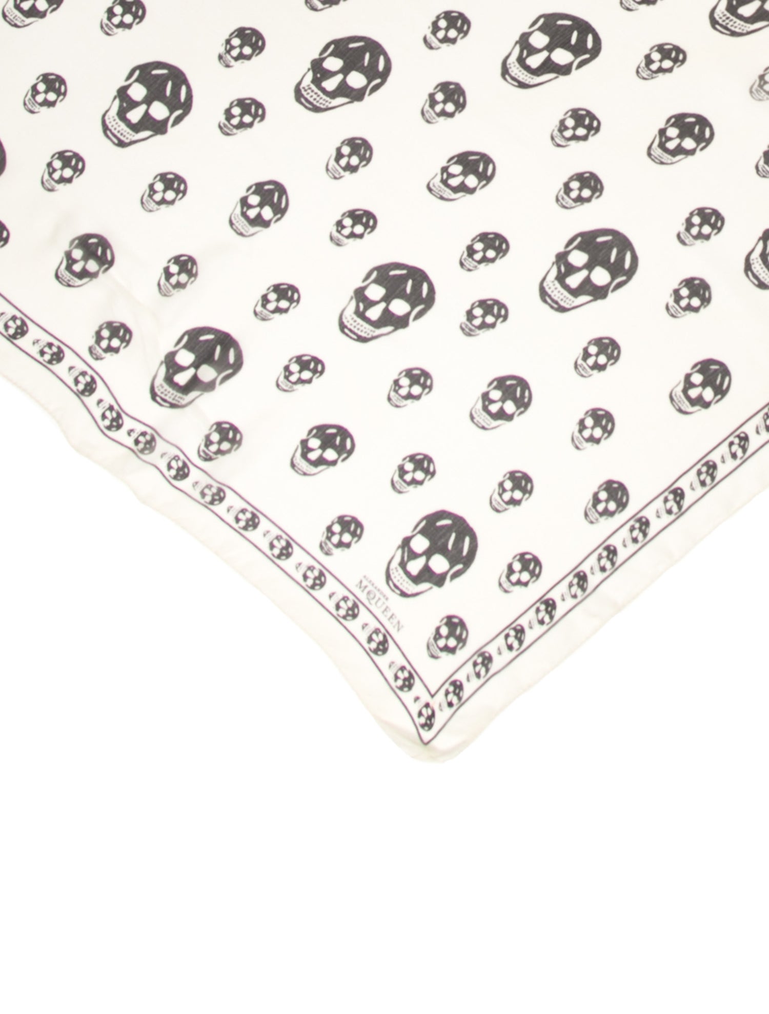 Alexander McQueen Silk Skull Scarf