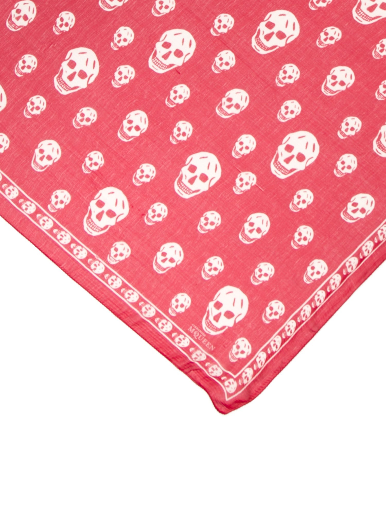 Alexander McQueen Silk Printed Scarf