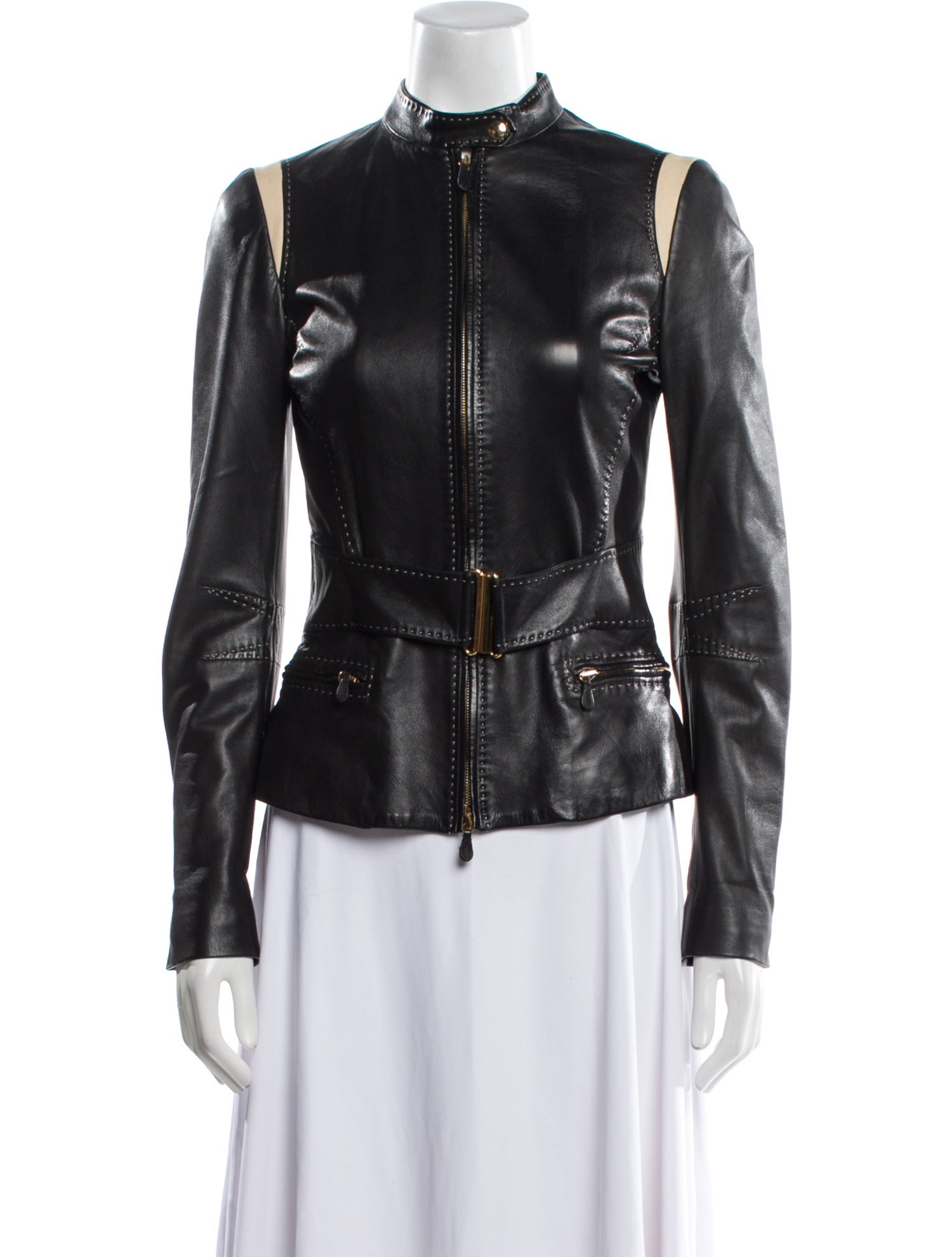 Alexander McQueen 2010's Leather Biker Jacket