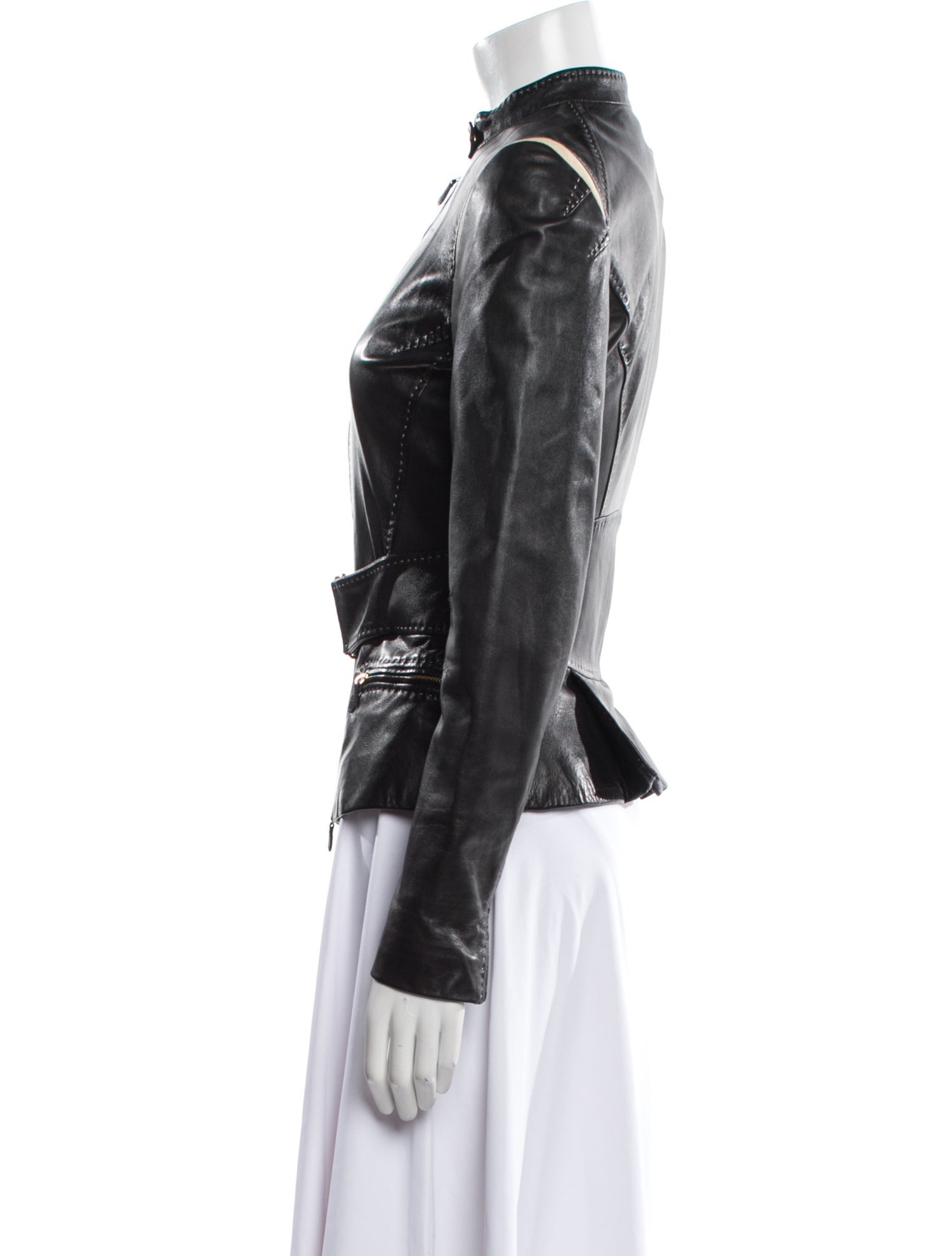 Alexander McQueen 2010's Leather Biker Jacket