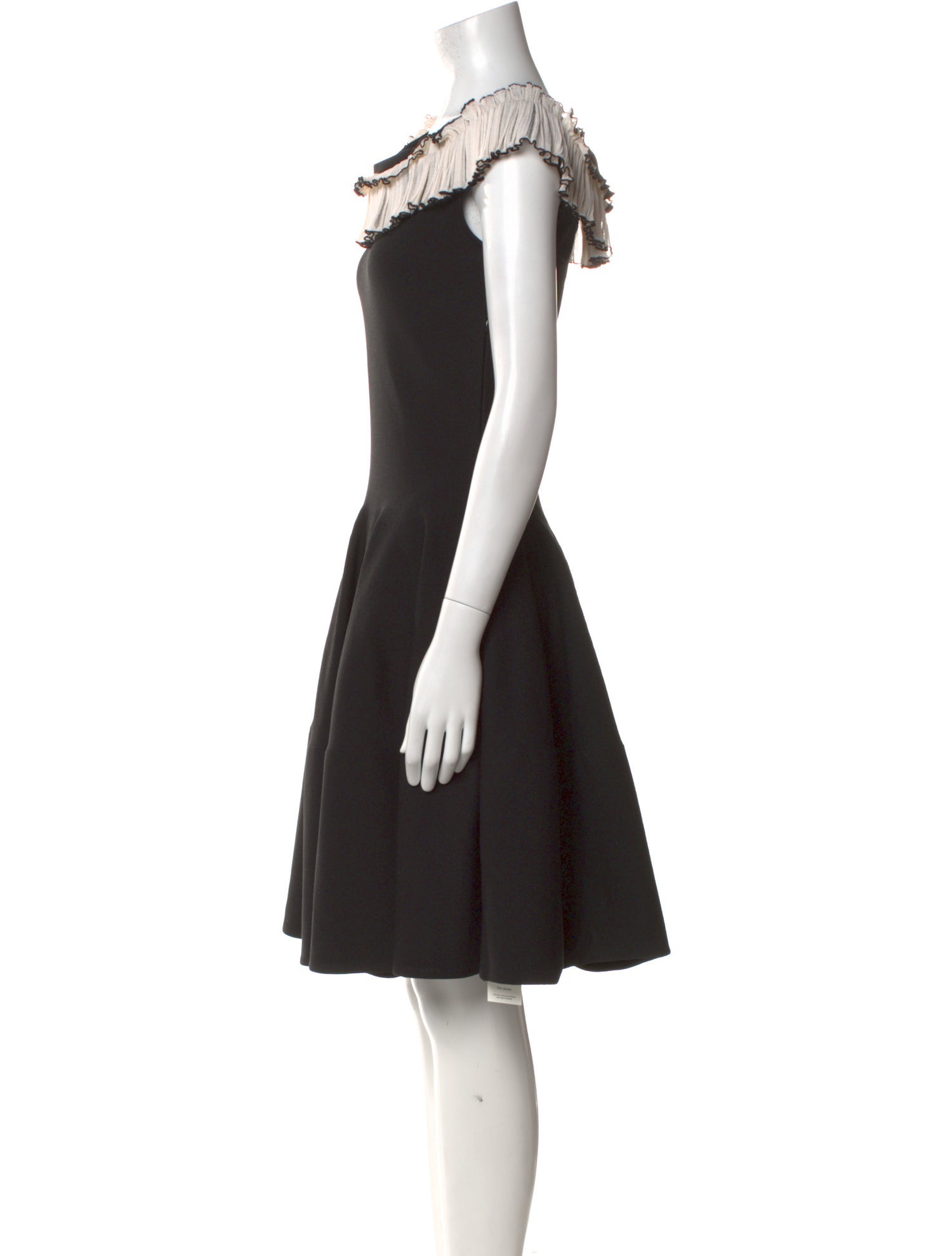 Alexander McQueen Bateau Neckline Knee-Length Dress