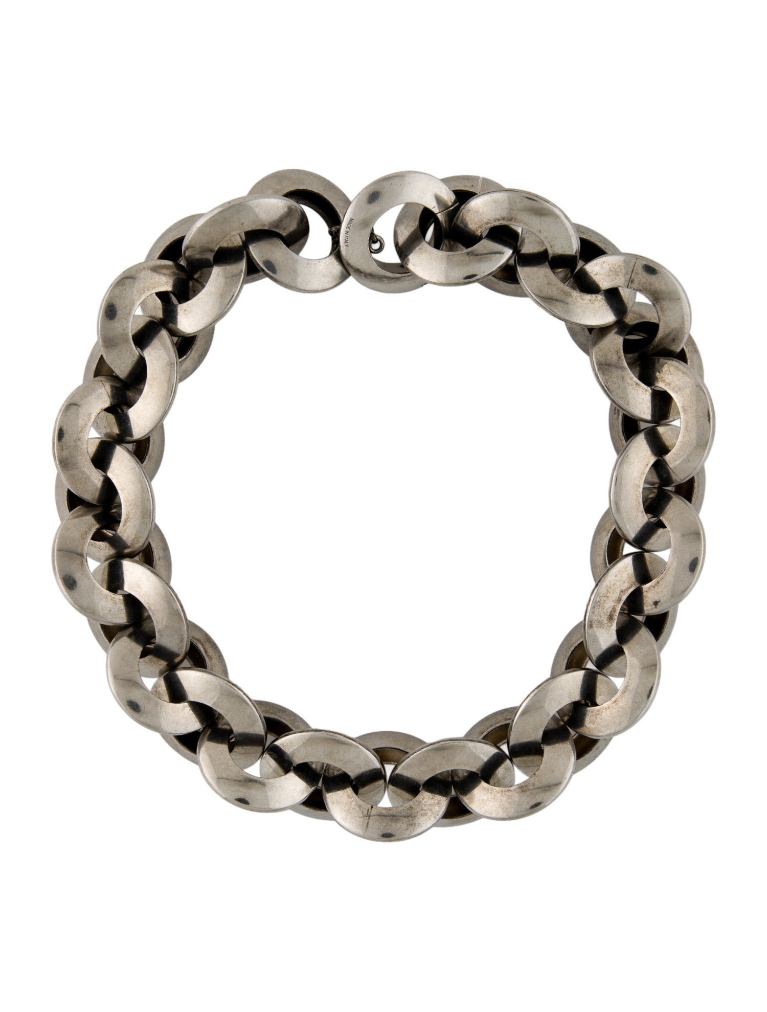 Alexander McQueen Eyelet Chain Necklace