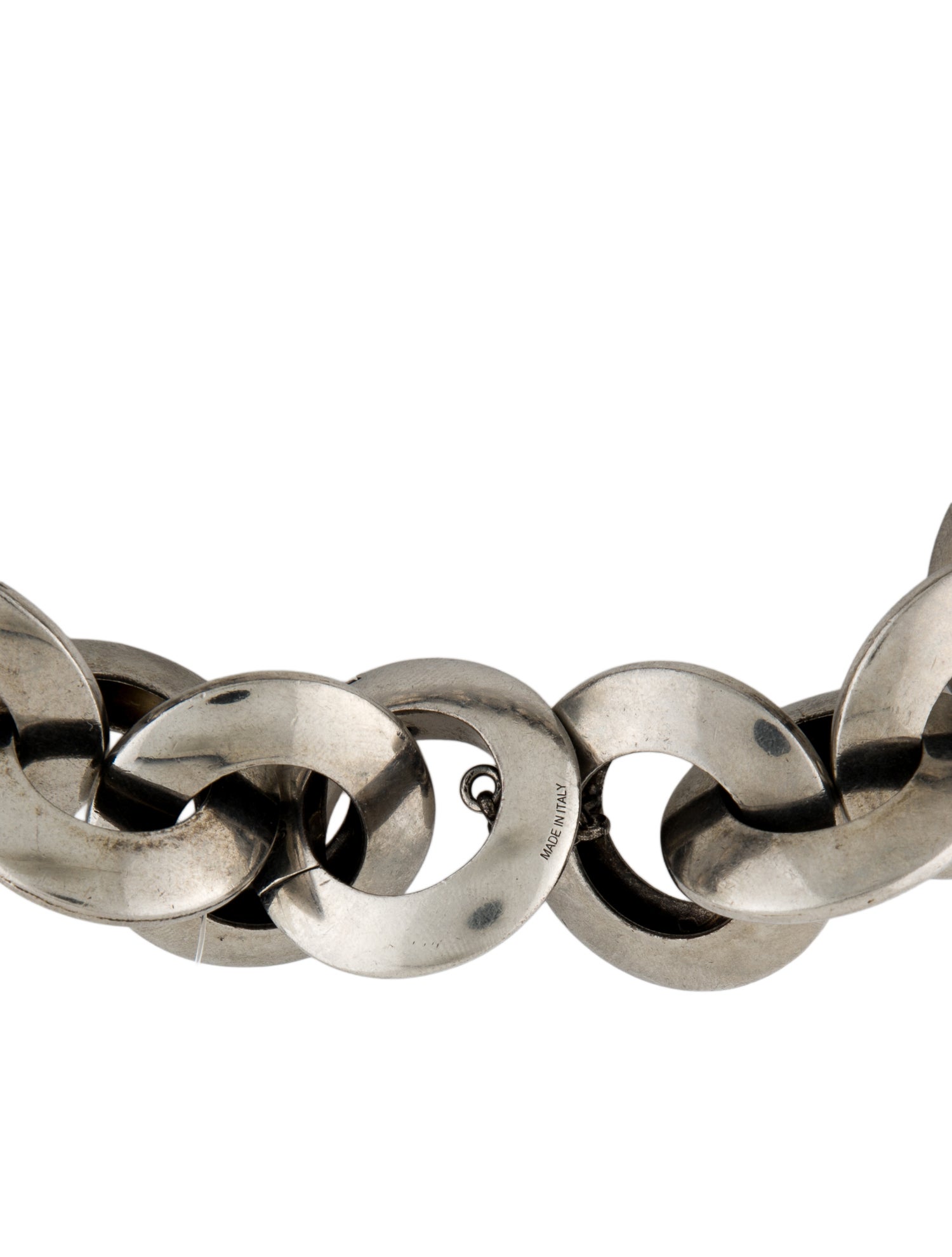 Alexander McQueen Eyelet Chain Necklace