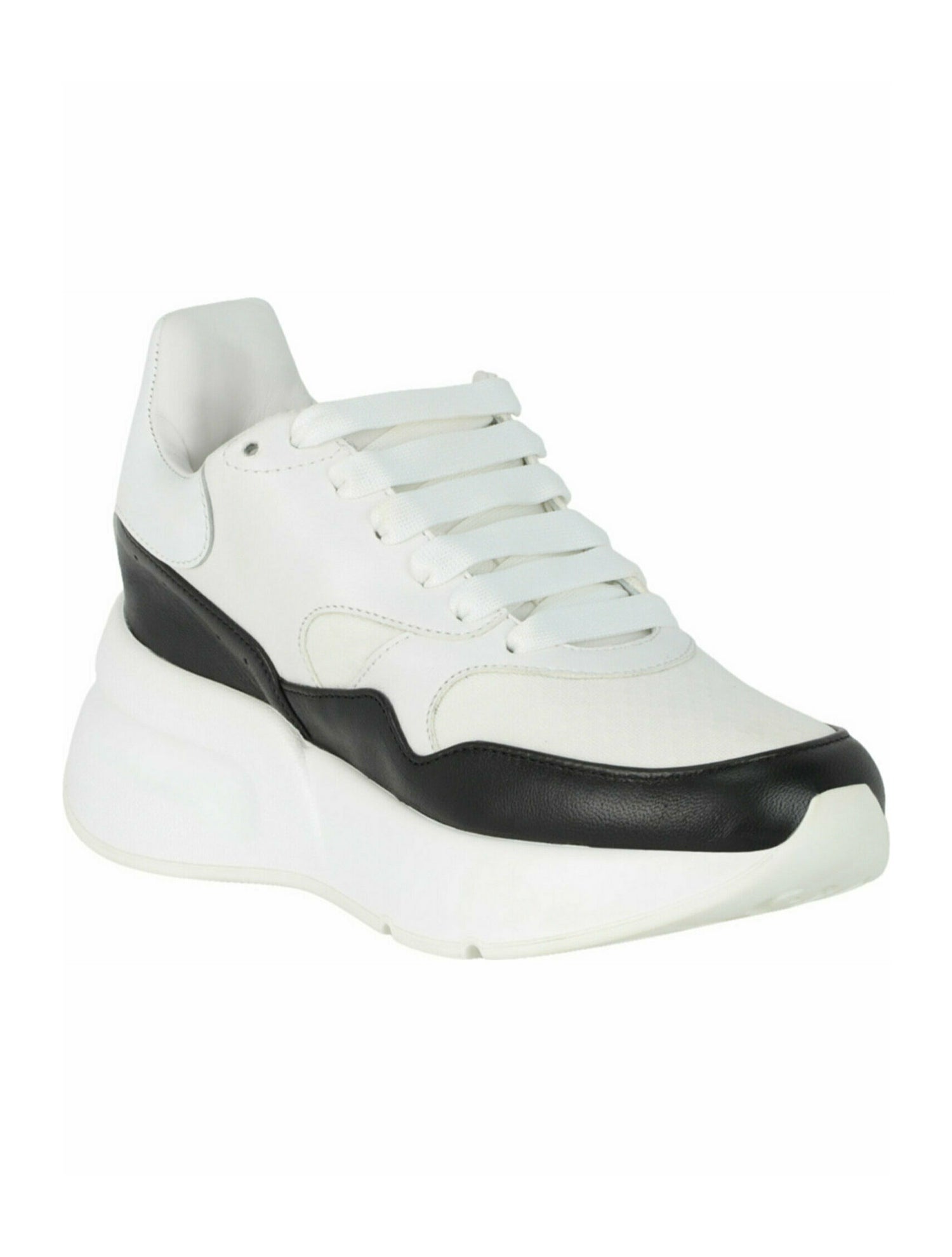 Alexander McQueen Calf Leather Athletic Sneakers w/ Tags