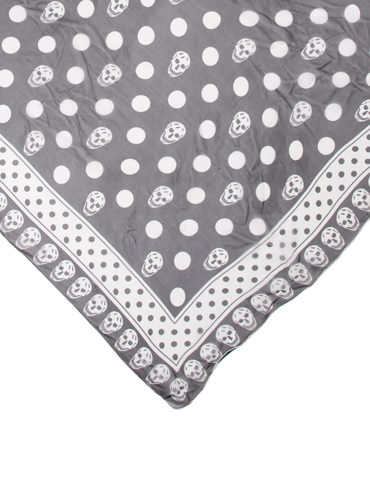 Alexander McQueen Silk Skull Scarf