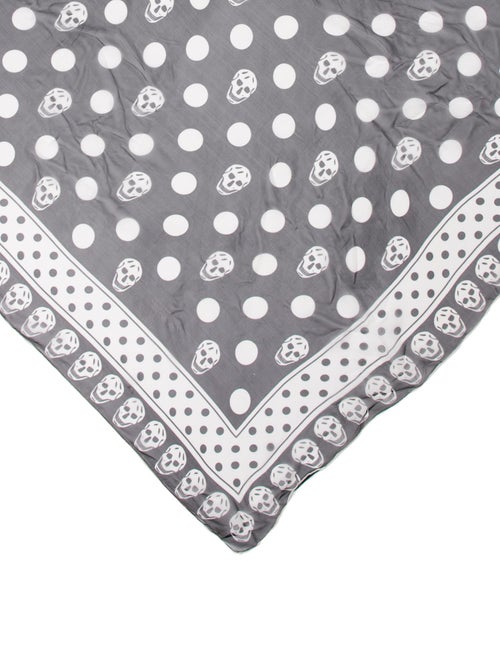 Alexander McQueen Silk Skull Scarf