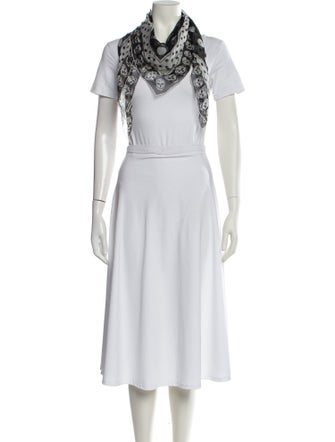 Alexander McQueen Silk Skull Scarf