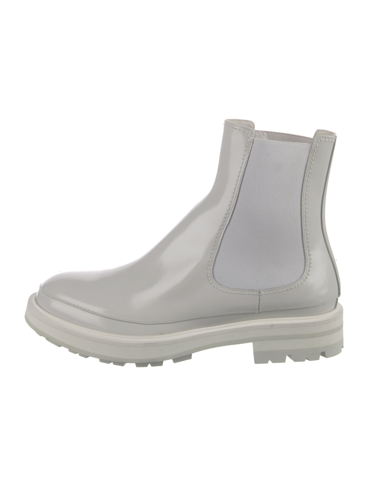 Alexander McQueen Leather Chelsea Boots