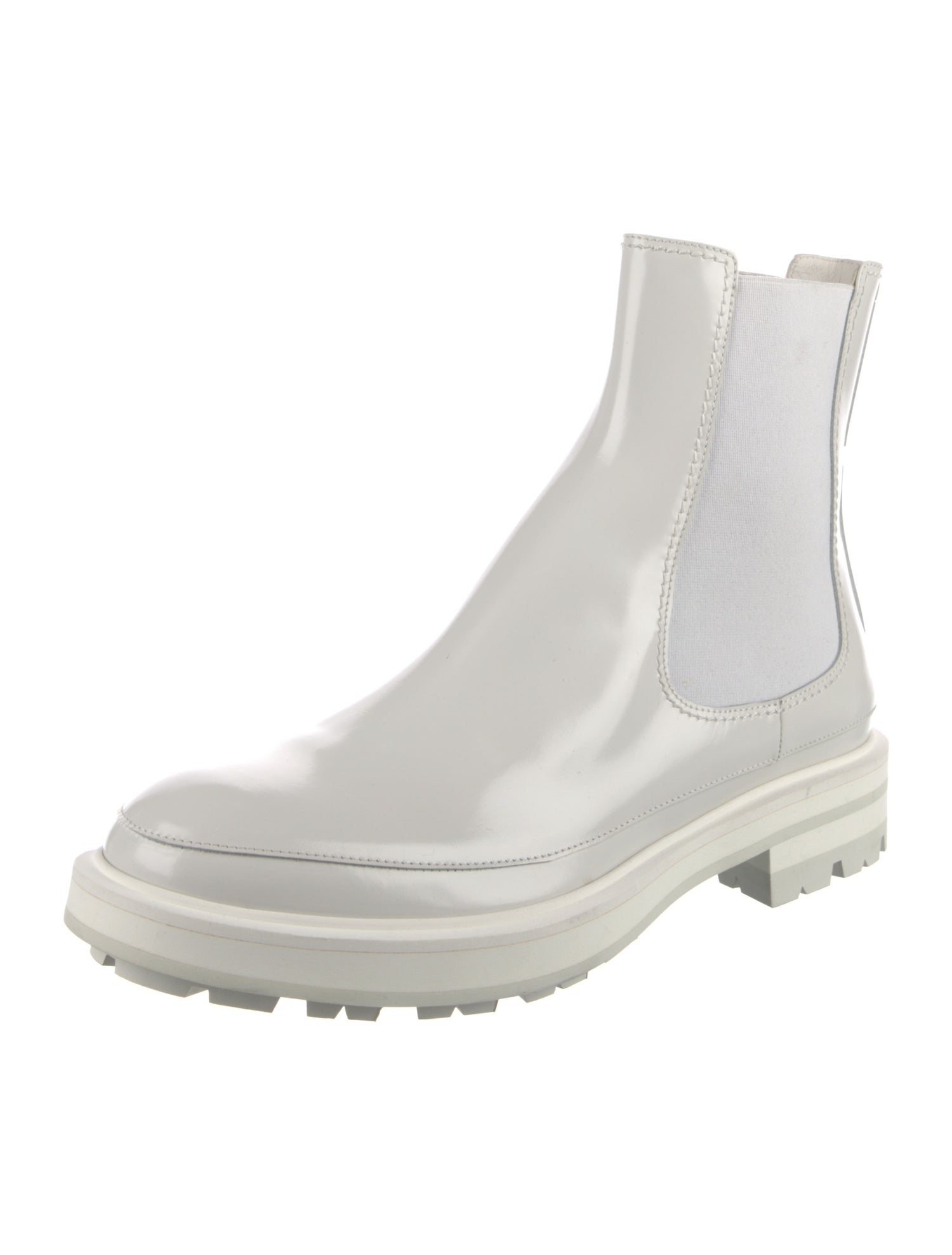 Alexander McQueen Leather Chelsea Boots