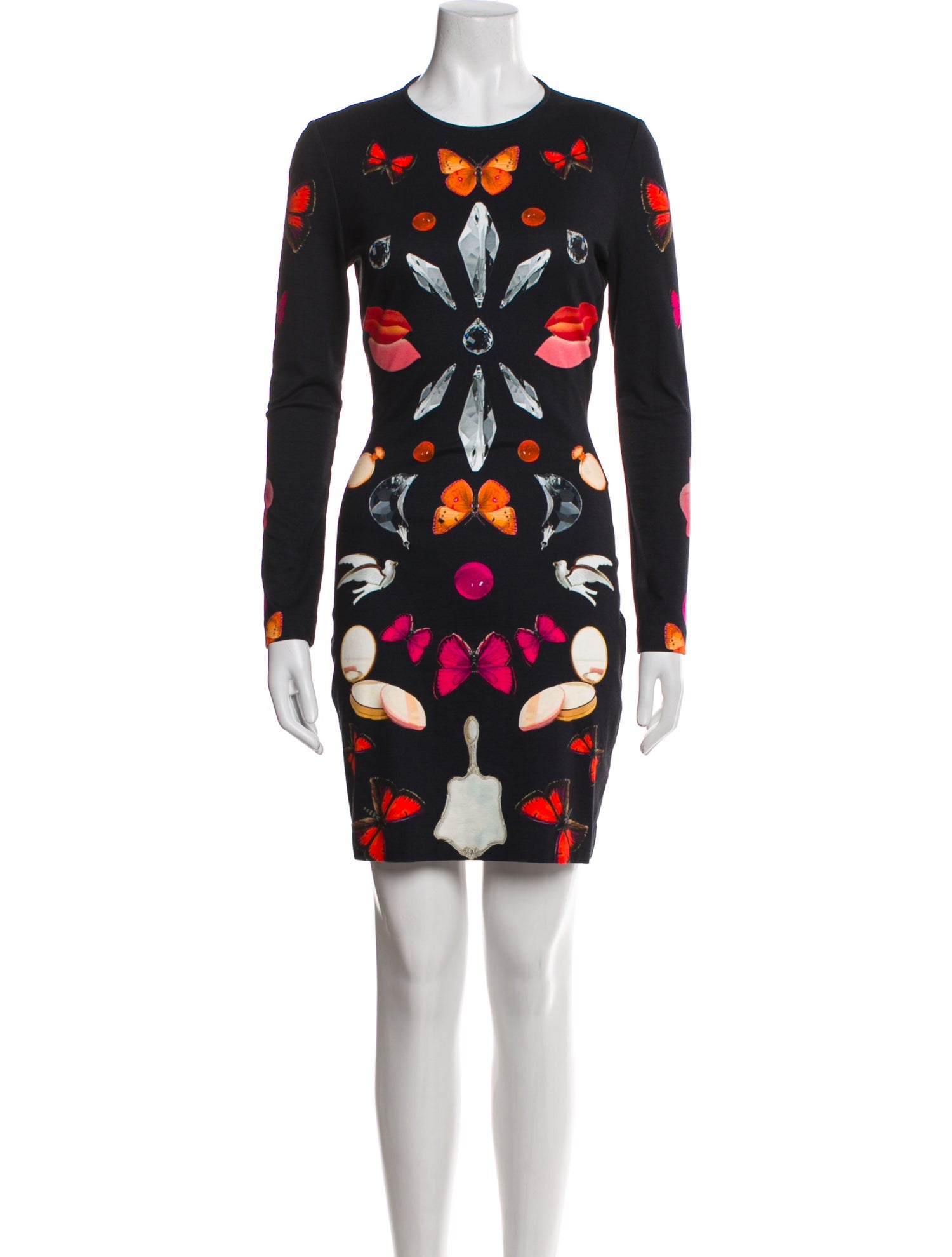 Alexander McQueen Printed Mini Dress