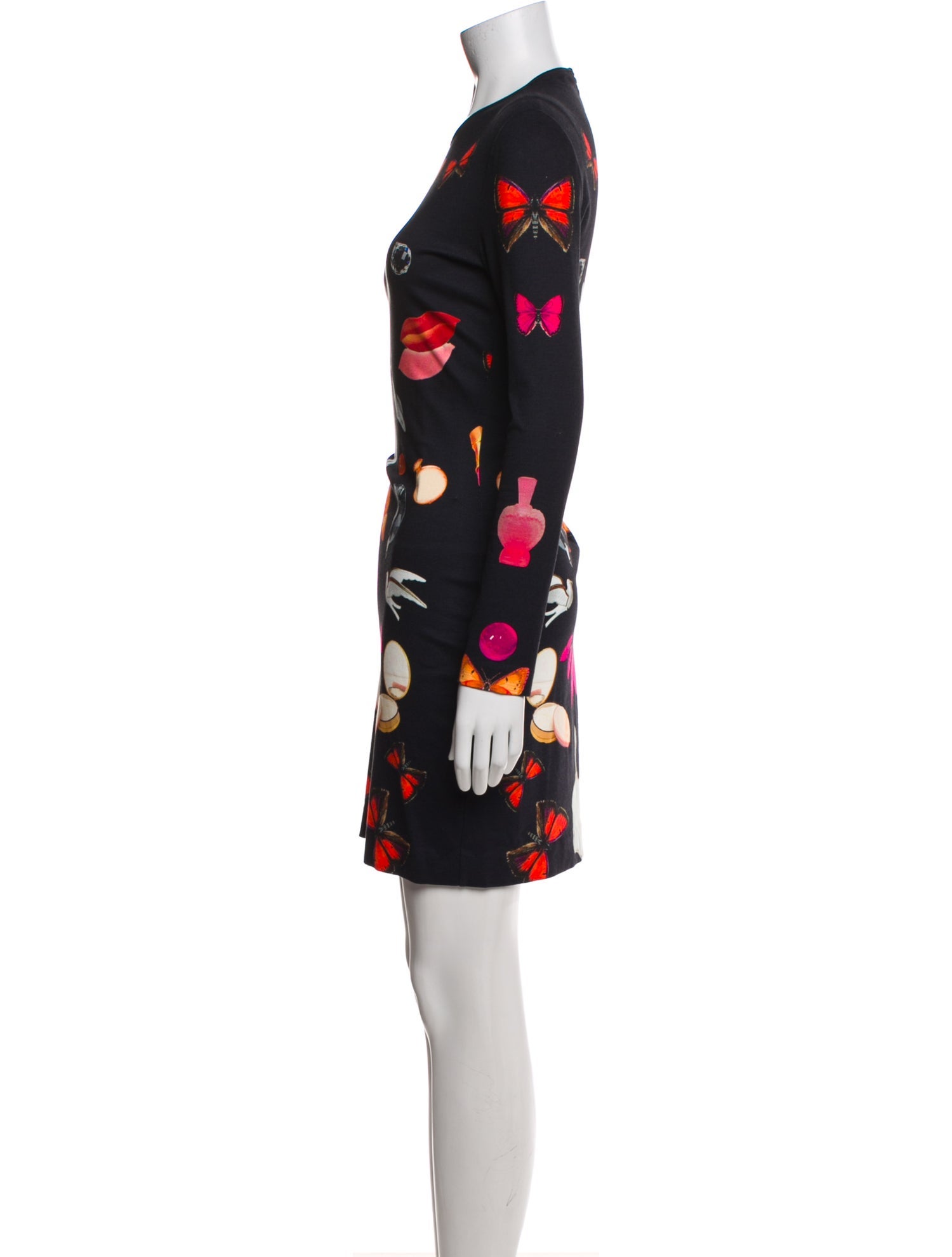 Alexander McQueen Printed Mini Dress
