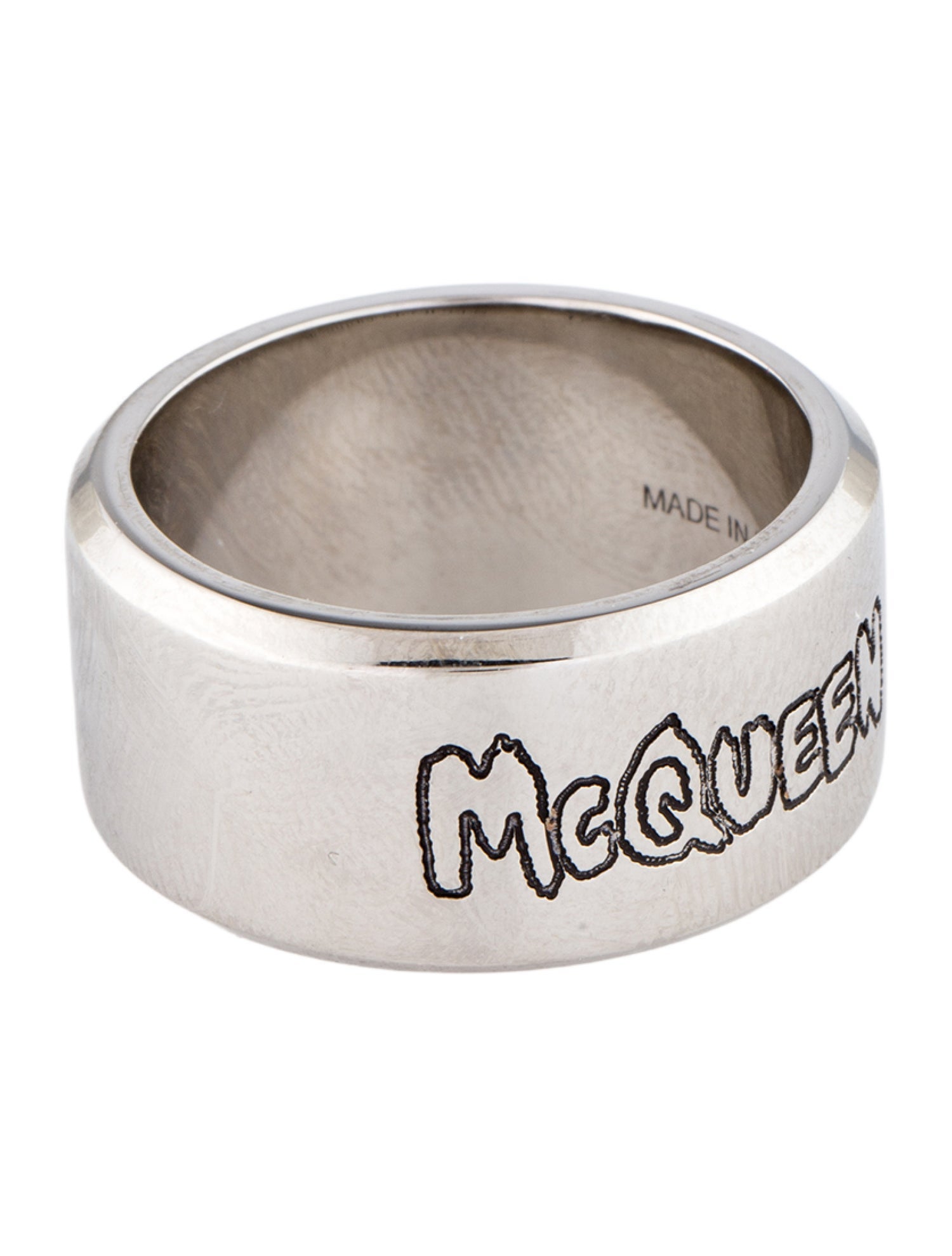 Alexander McQueen Graffiti Ring