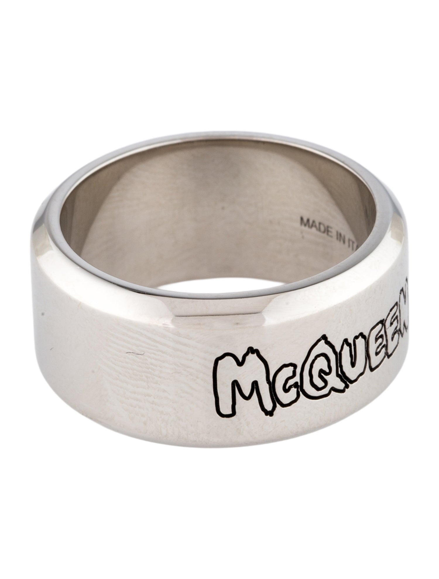 Alexander McQueen Graffiti Ring
