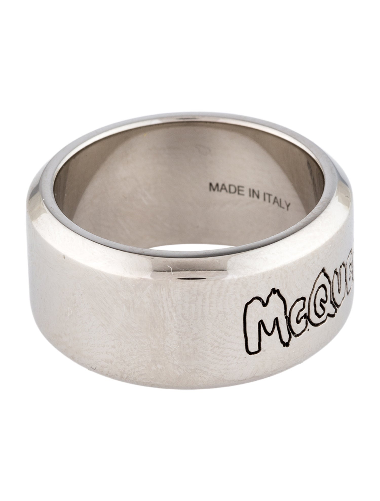 Alexander McQueen Graffiti Ring