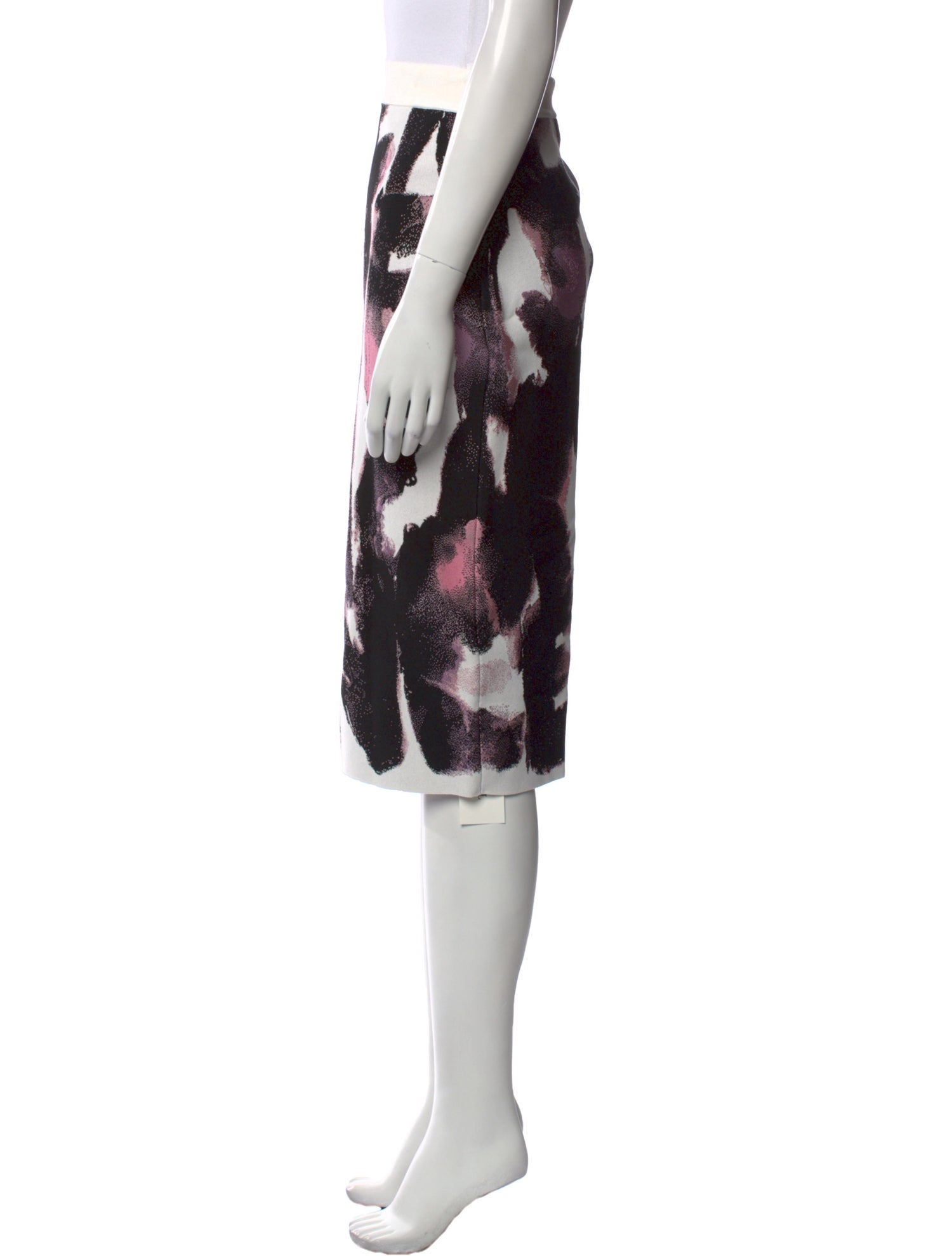 Alexander McQueen Printed Knee-Length Skirt