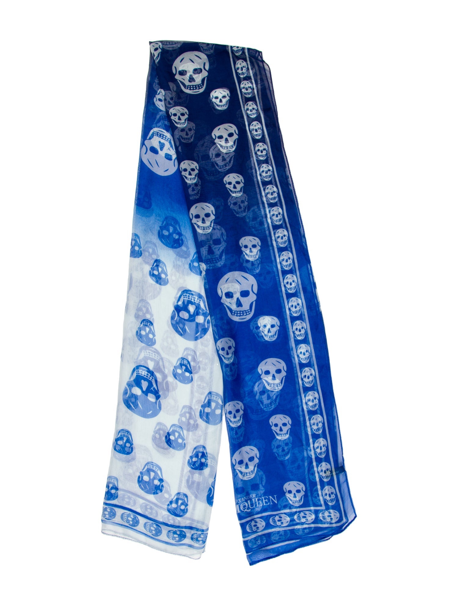 Alexander McQueen Silk Skull Scarf