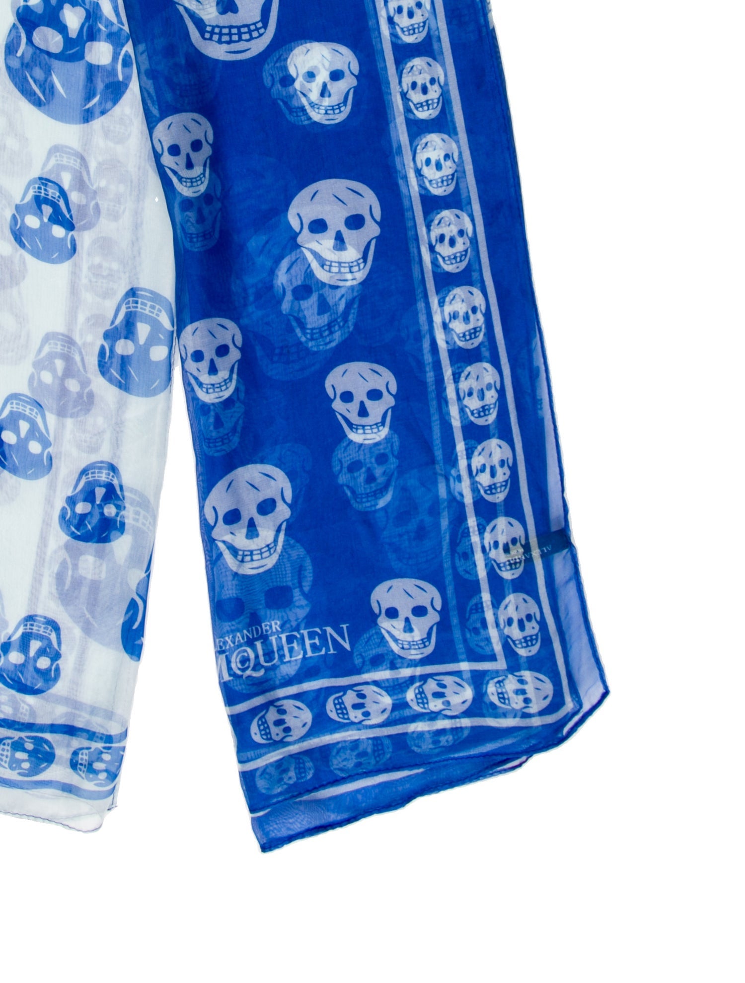 Alexander McQueen Silk Skull Scarf