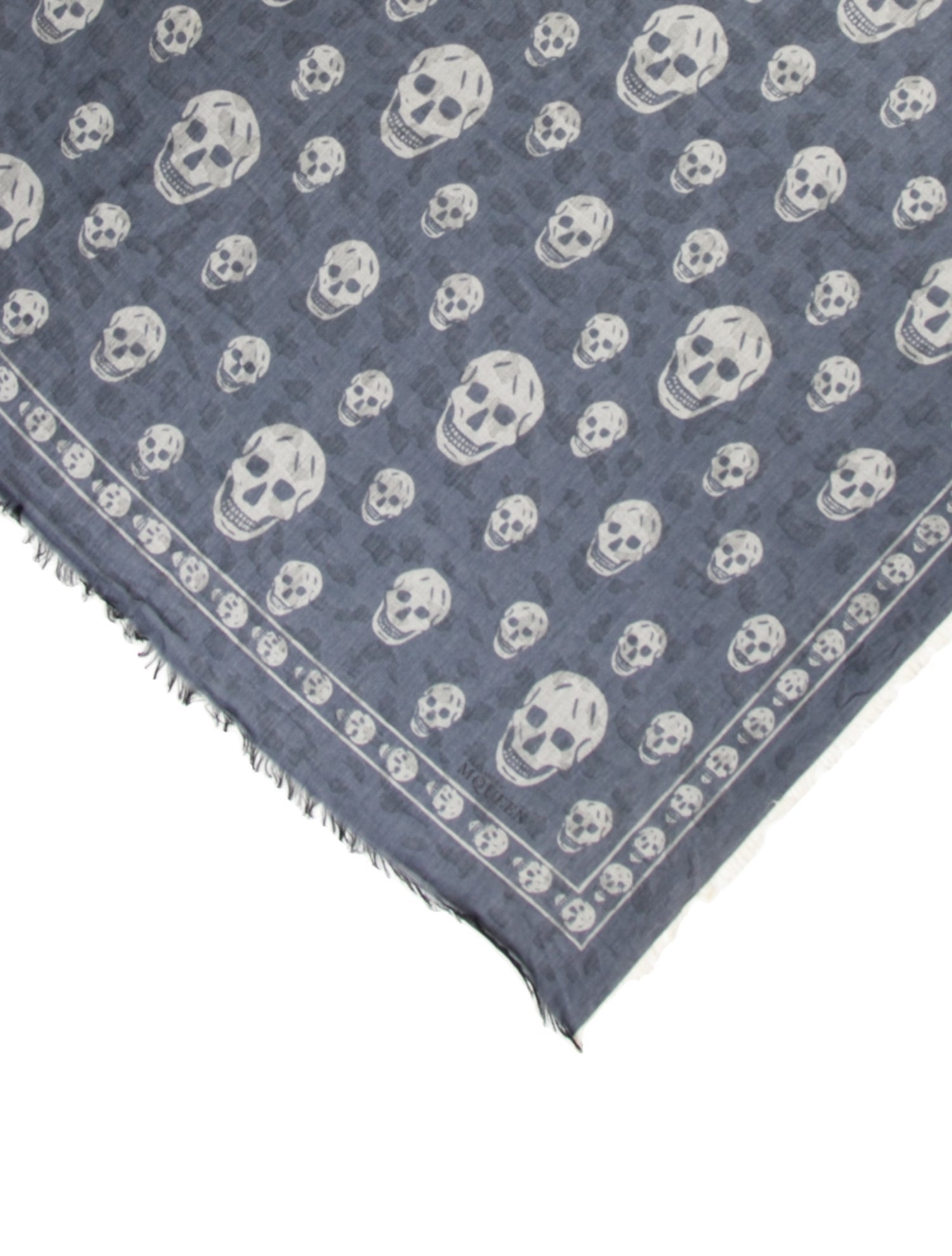 Alexander McQueen Silk Skull Scarf
