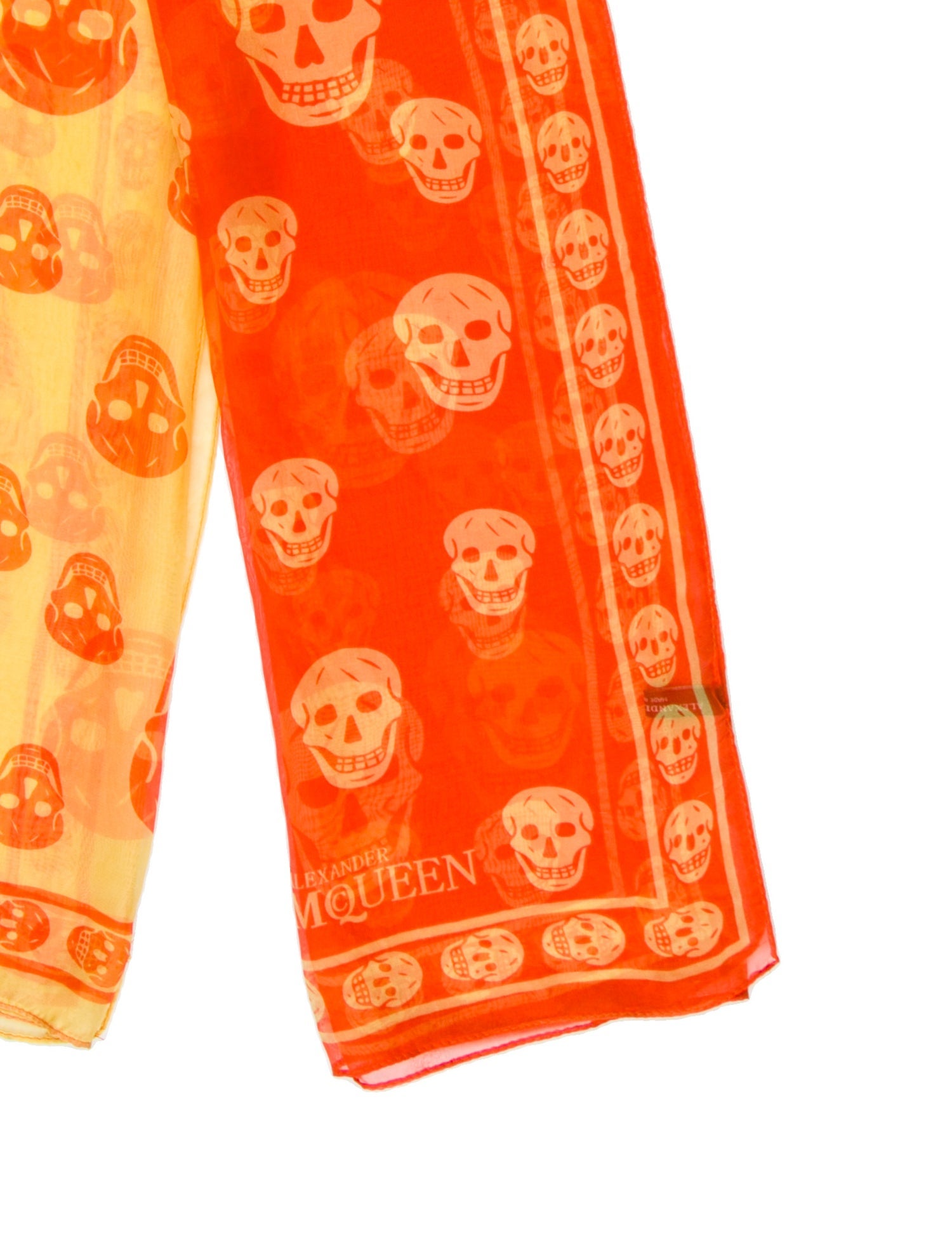 Alexander McQueen Silk Skull Scarf