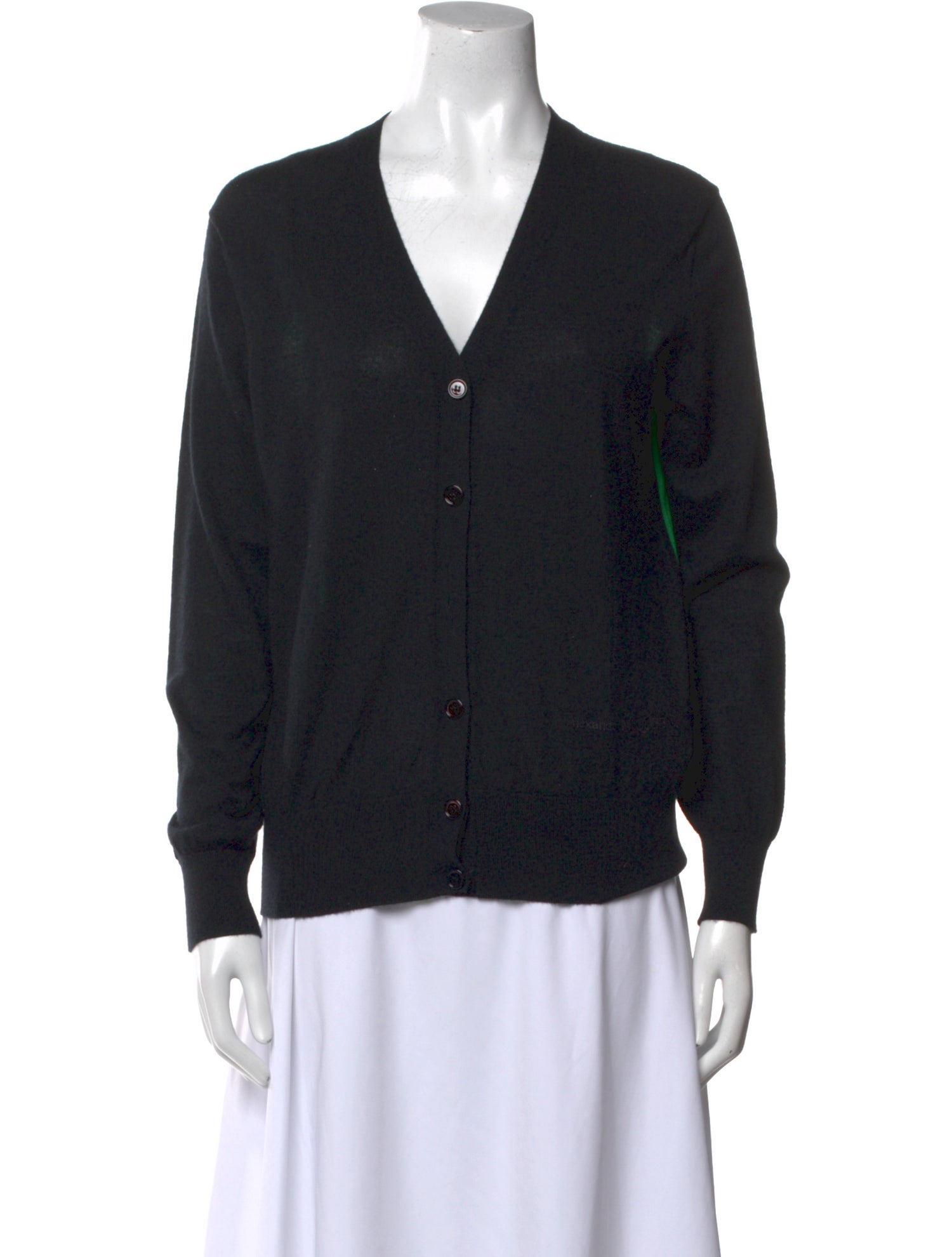 Alexander McQueen Cashmere V-Neck Sweater