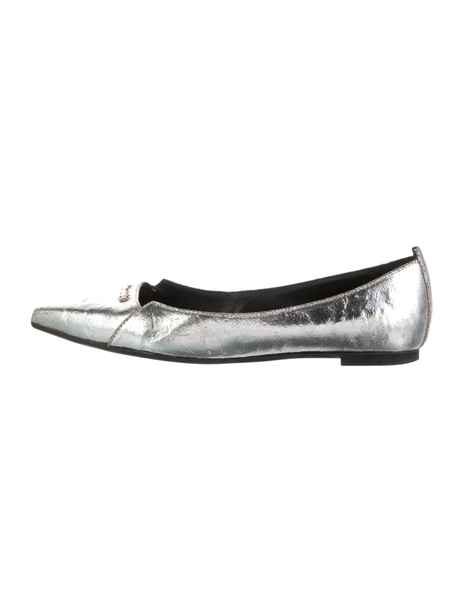 Alexander McQueen Patent Leather Ballet Flats