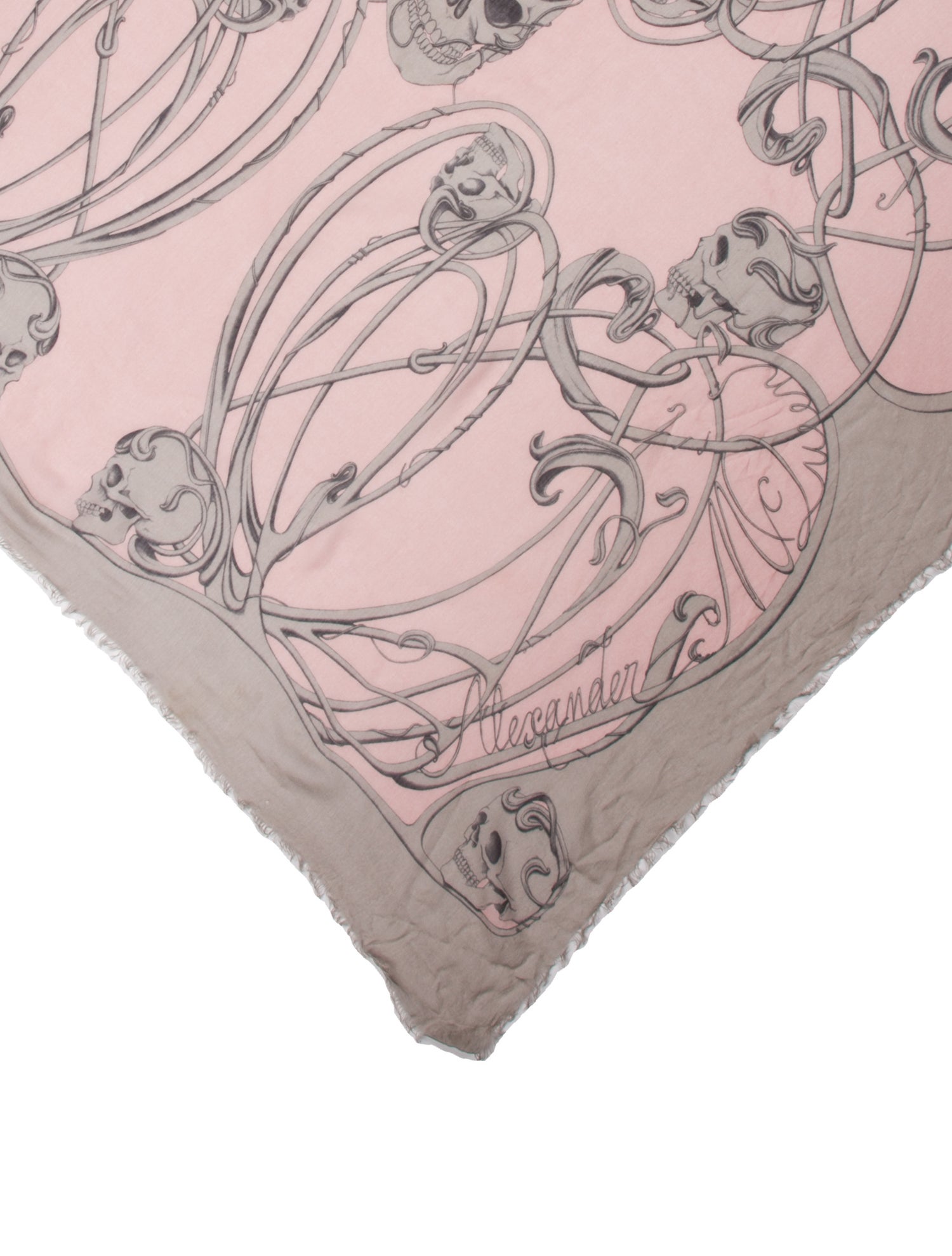 Alexander McQueen Printed Scarf