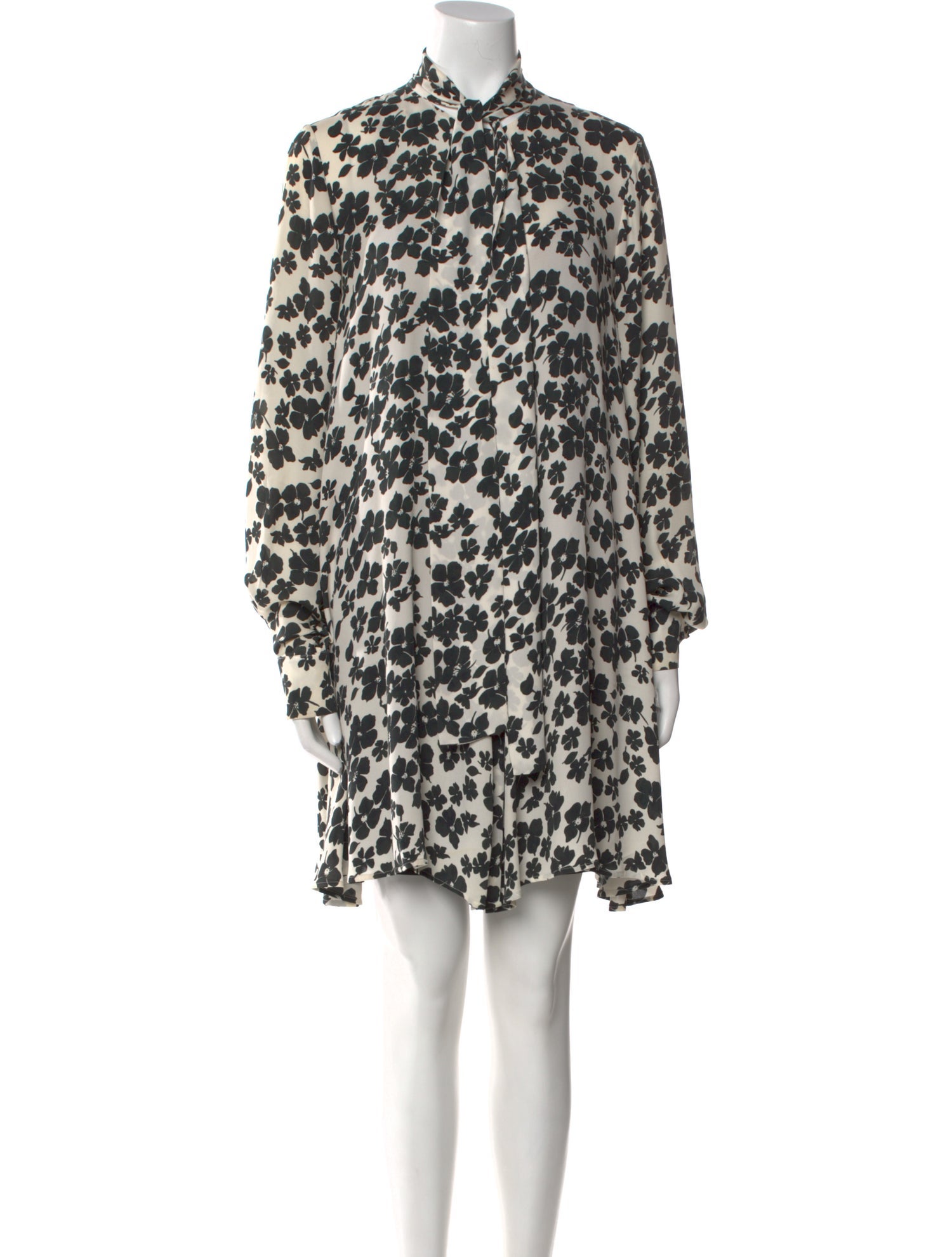 McQ Alexander McQueen Silk Mini Dress